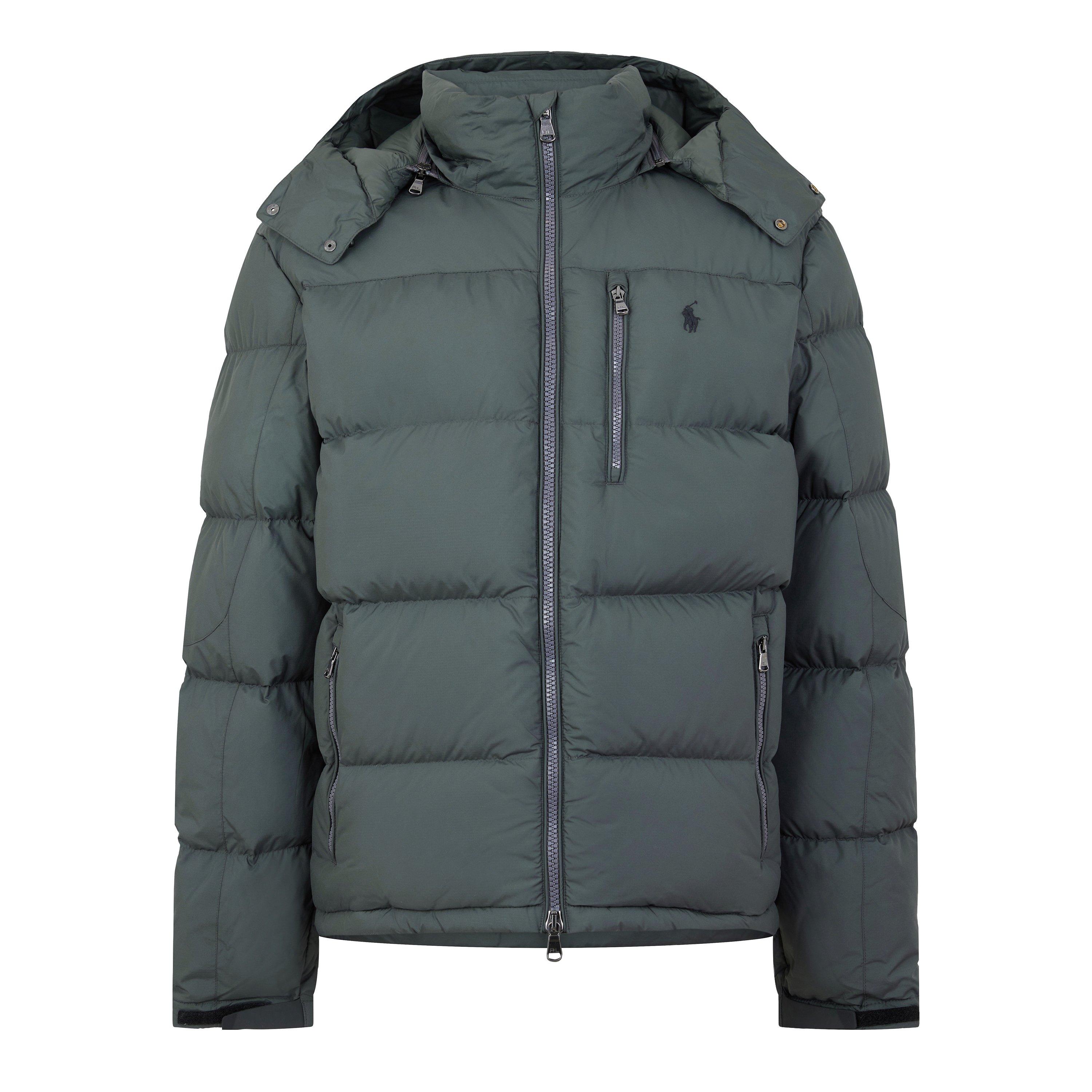 Men's El Cap Water Resistant Duck Down Detachable Hood Short Puffer Jacket