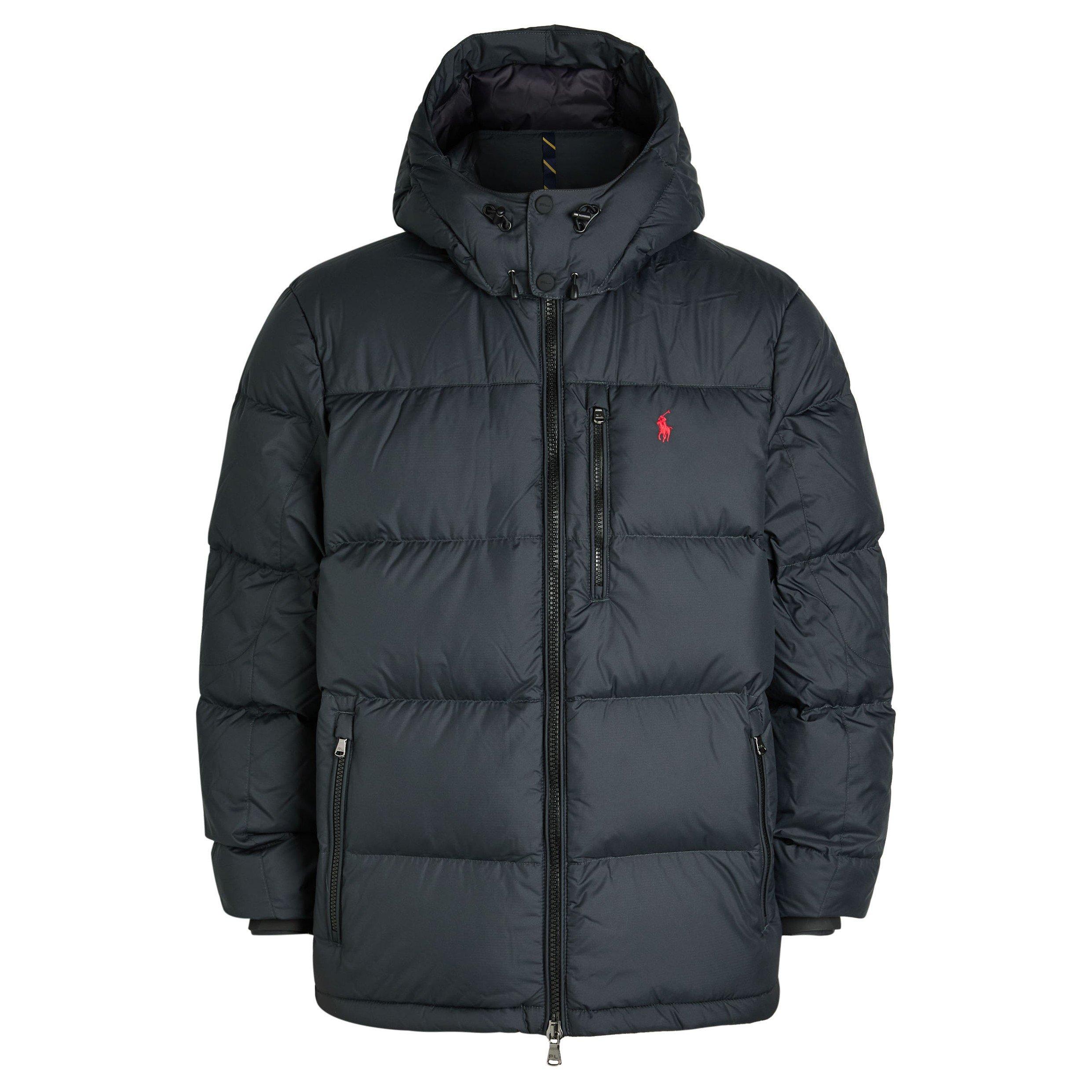 Men's El Cap Water Resistant Duck Down Detachable Hood Short Puffer Jacket