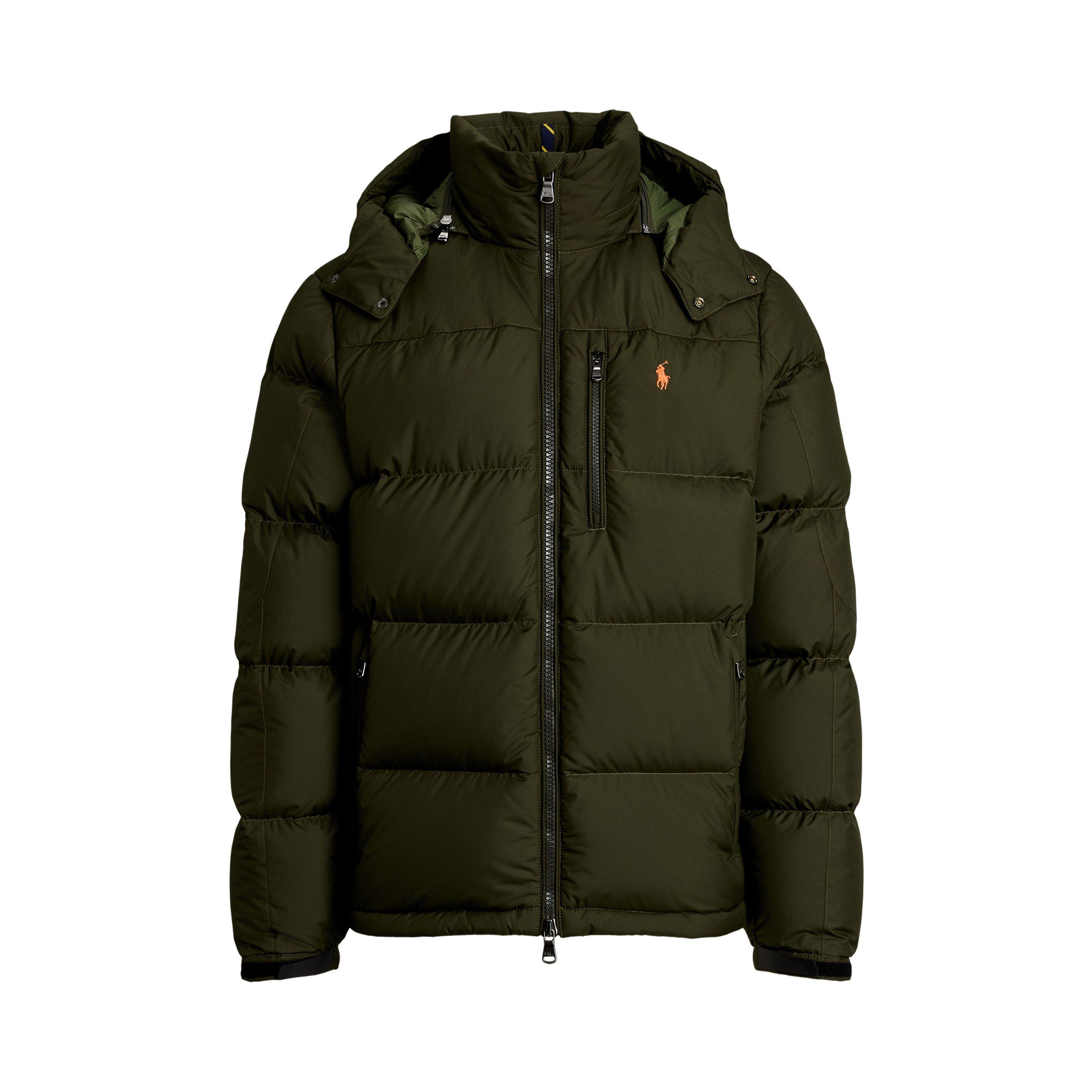Men's El Cap Water Resistant Duck Down Detachable Hood Short Puffer Jacket