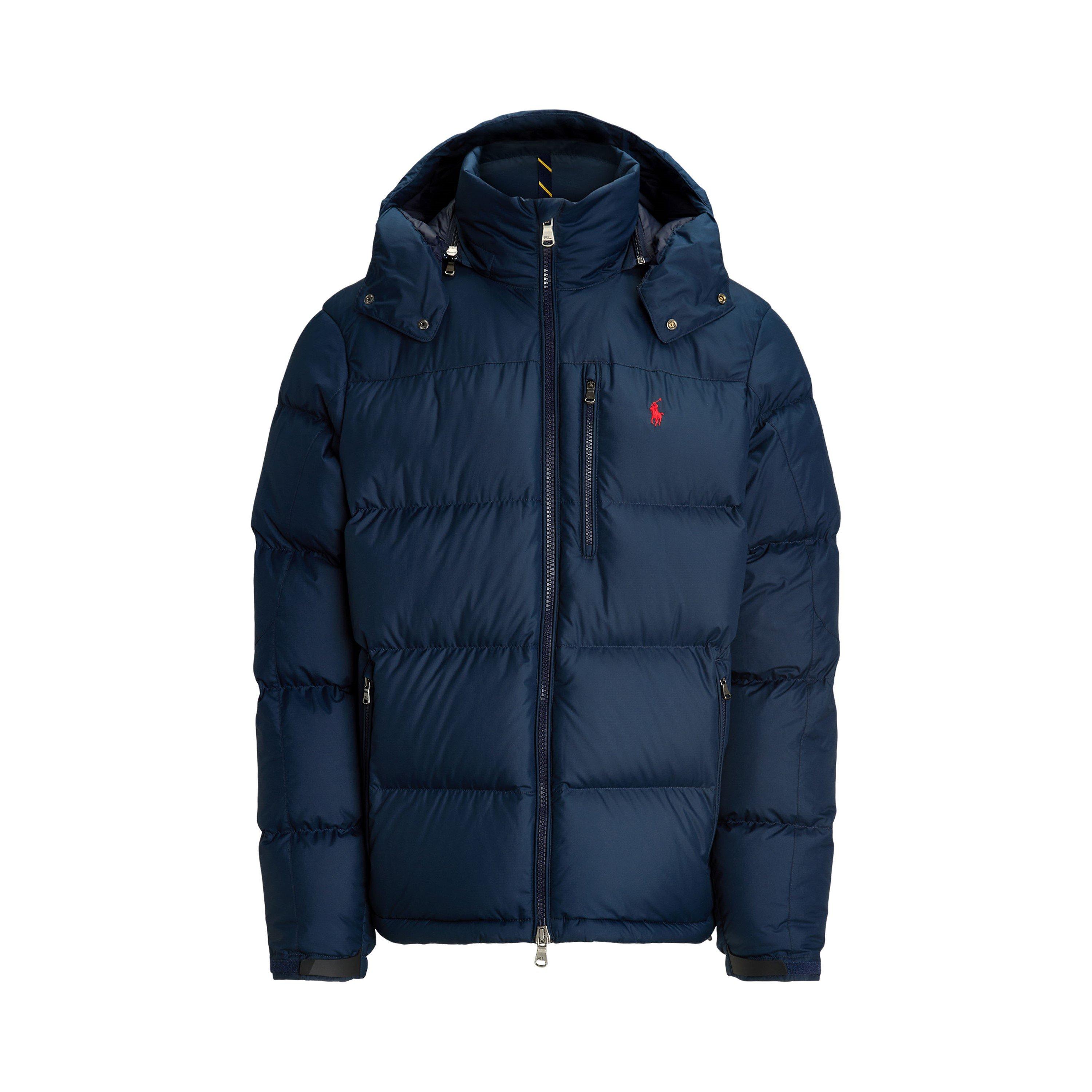 Men's El Cap Water Resistant Duck Down Detachable Hood Short Puffer Jacket