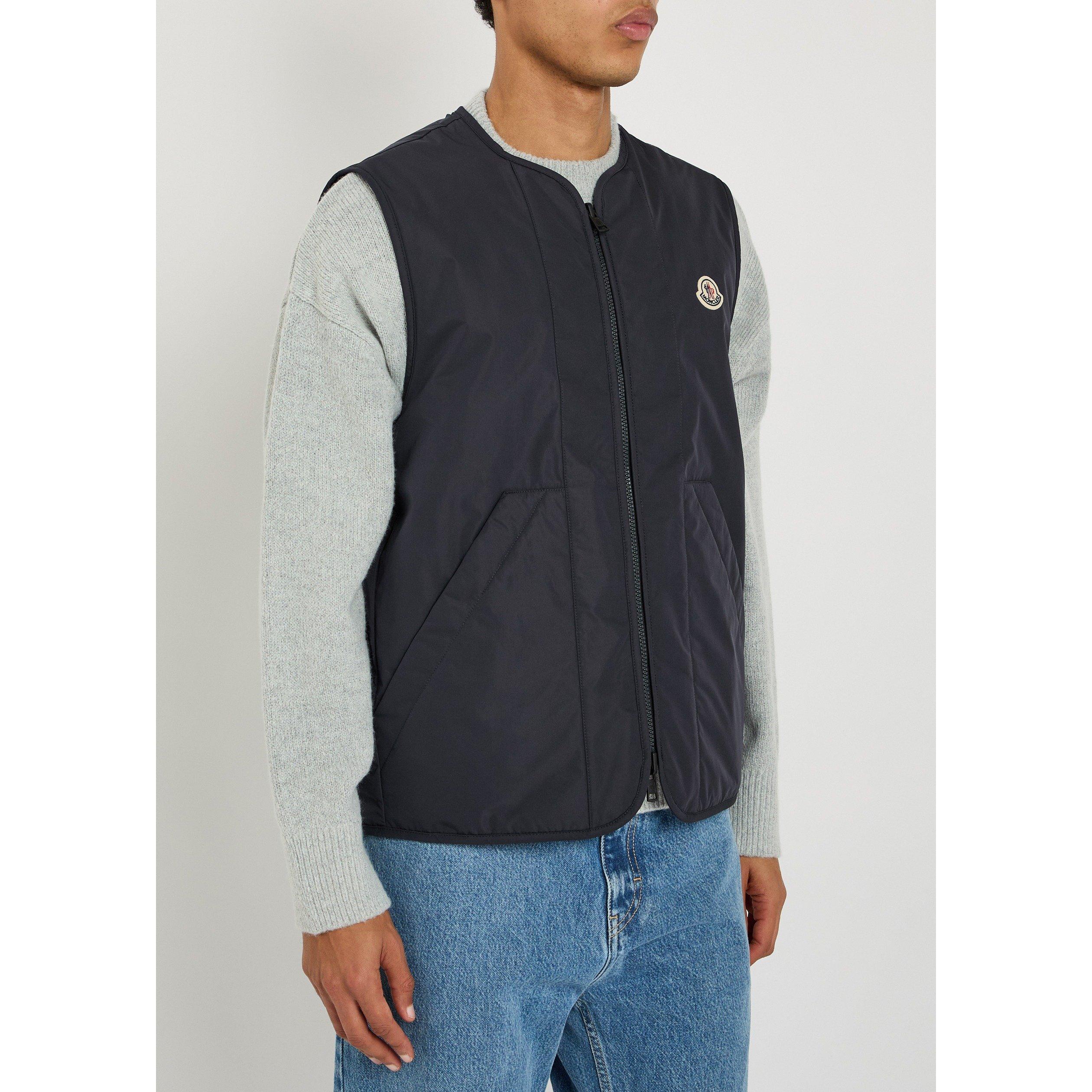 NAVY - Moncler - Men's Roquille Hybrid Jacket - 5