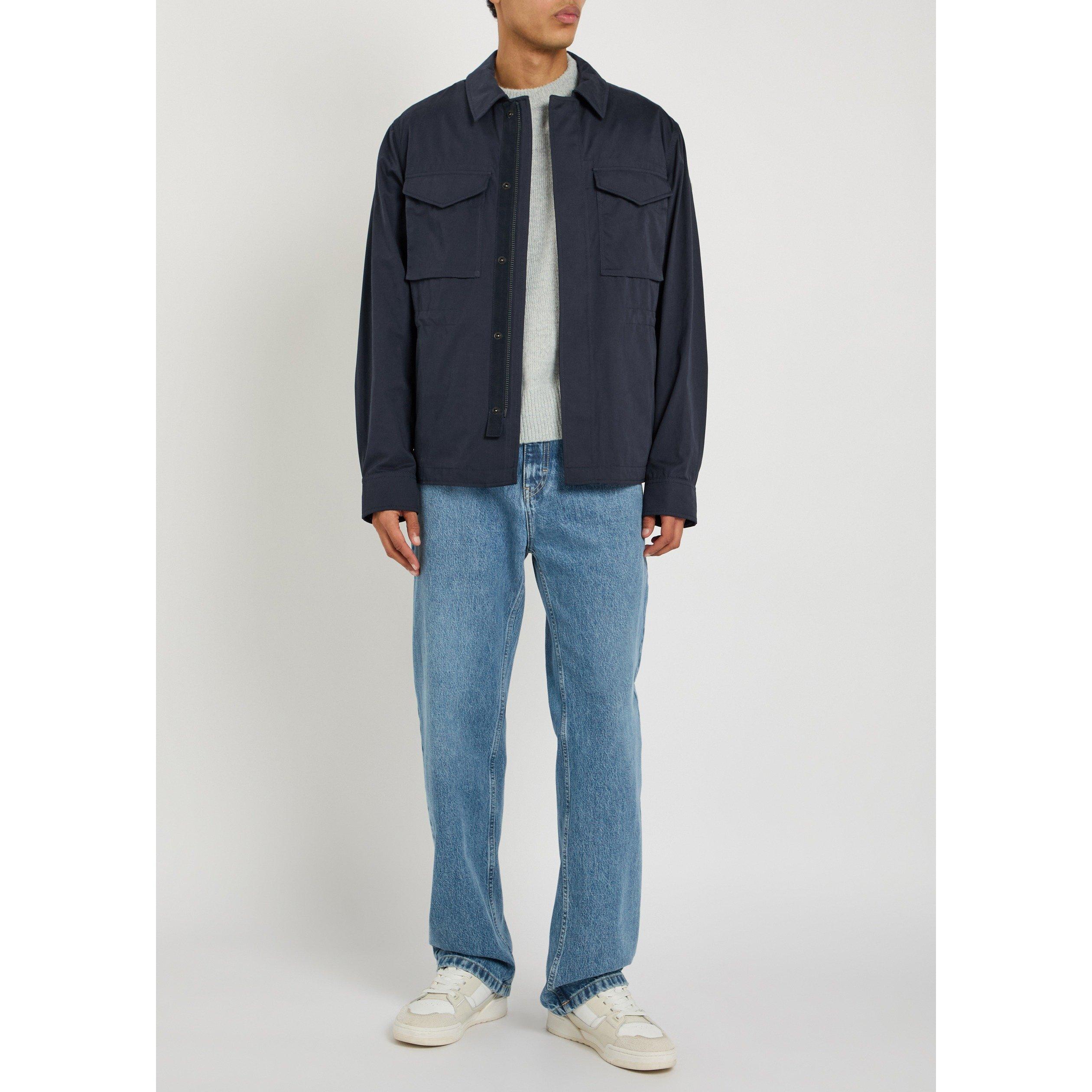 NAVY - Moncler - Men's Roquille Hybrid Jacket - 6