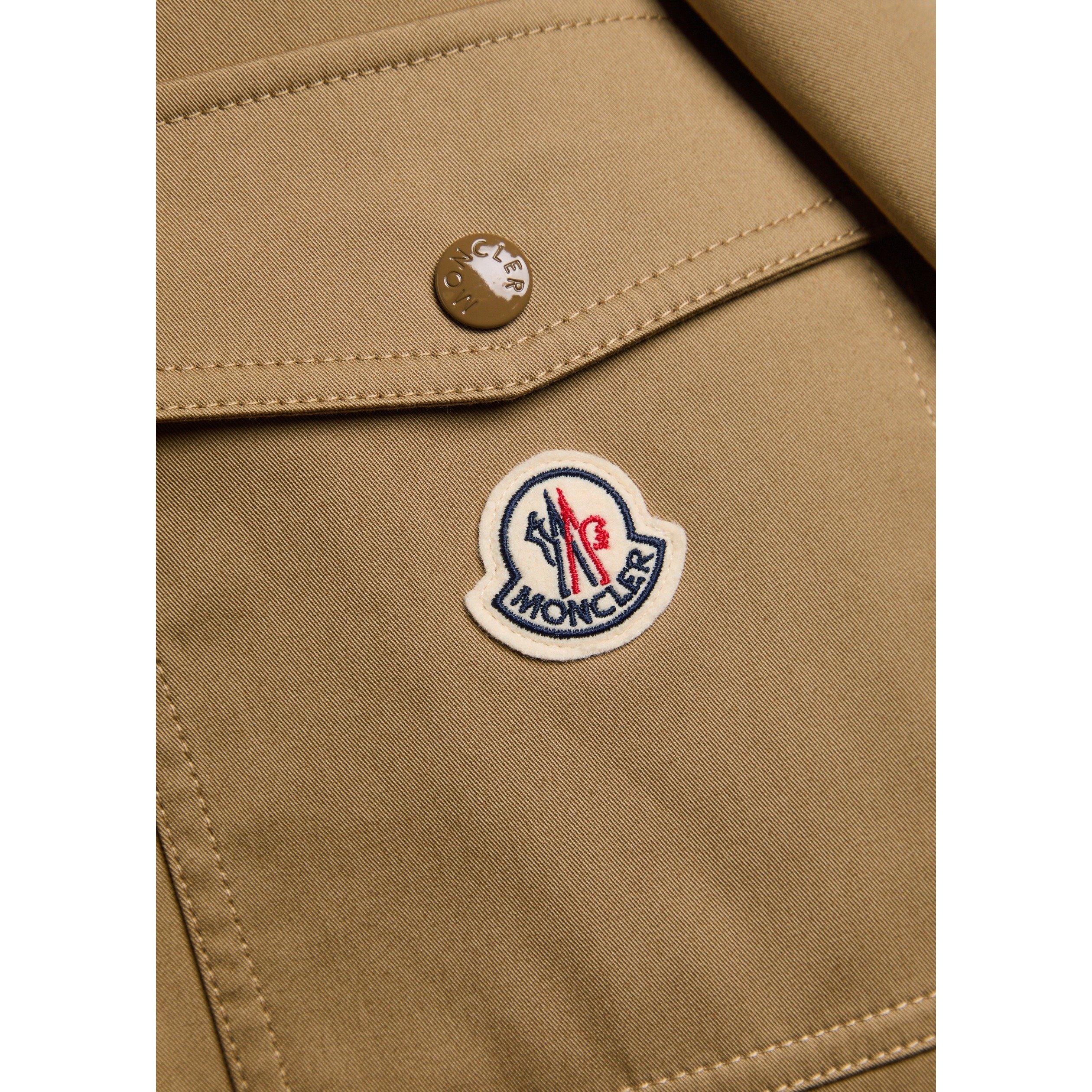 SAND - Moncler - Men's Cotton Chest Pocket Overshirt - 4