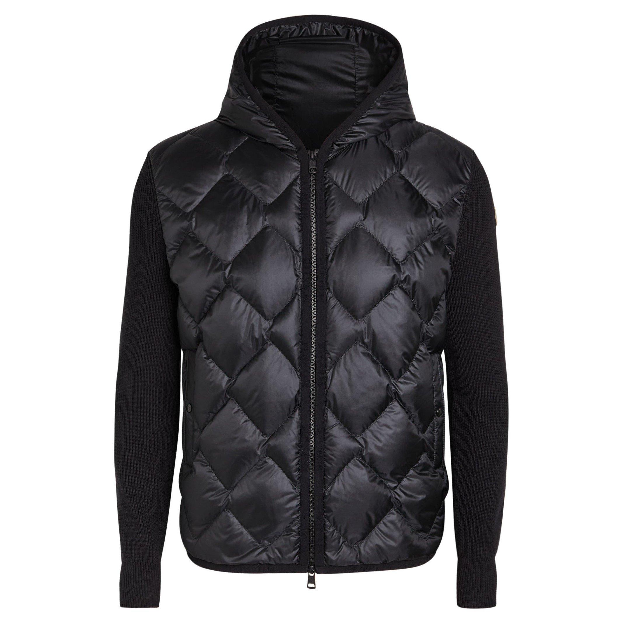 BLACK - Moncler - MON PUFF CARDI JKT