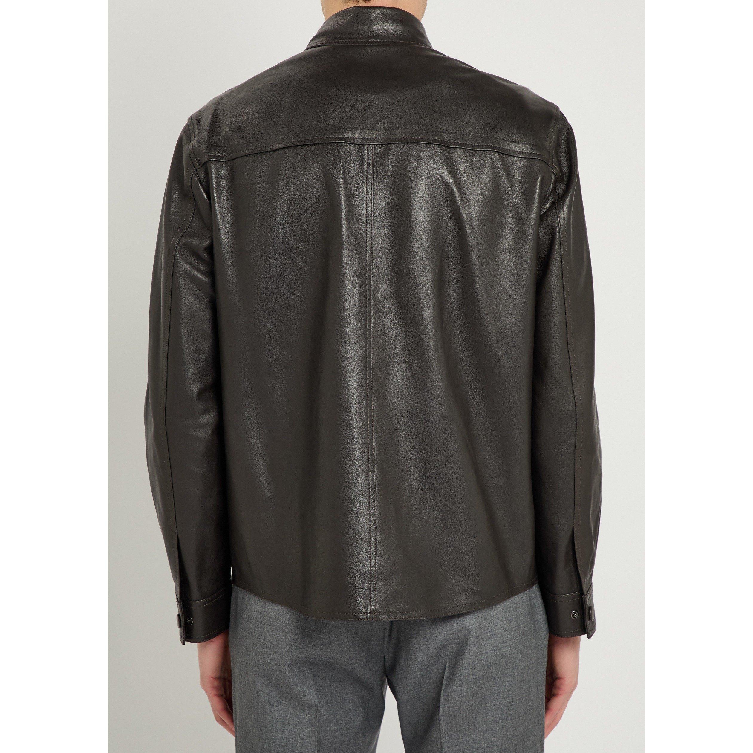 BLACK - Slowear Spa - SLO JKT OSHRT LTHR 1 PKT - 3