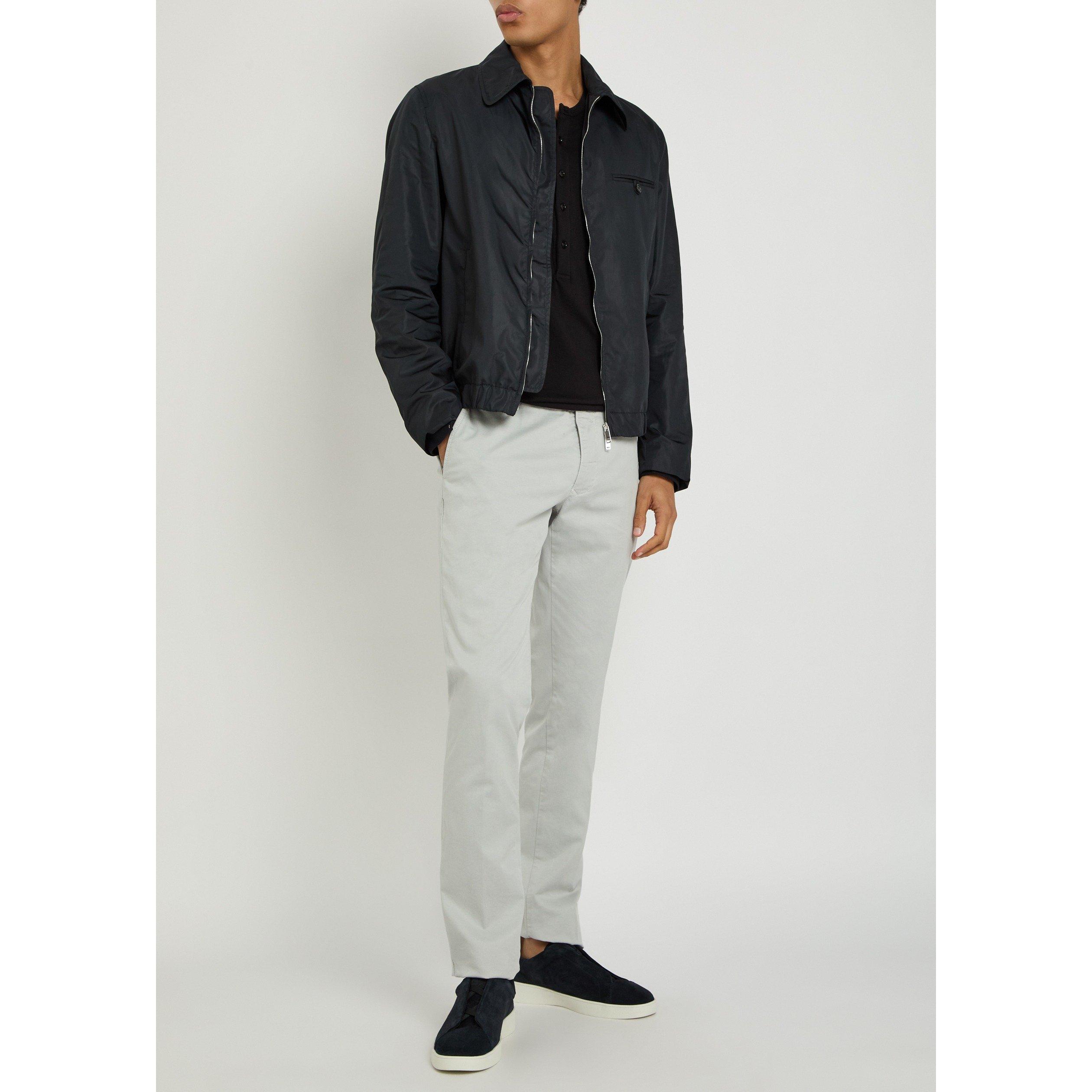 NAVY - Slowear Spa - SLO JKT BMBR POLY SATN - 5