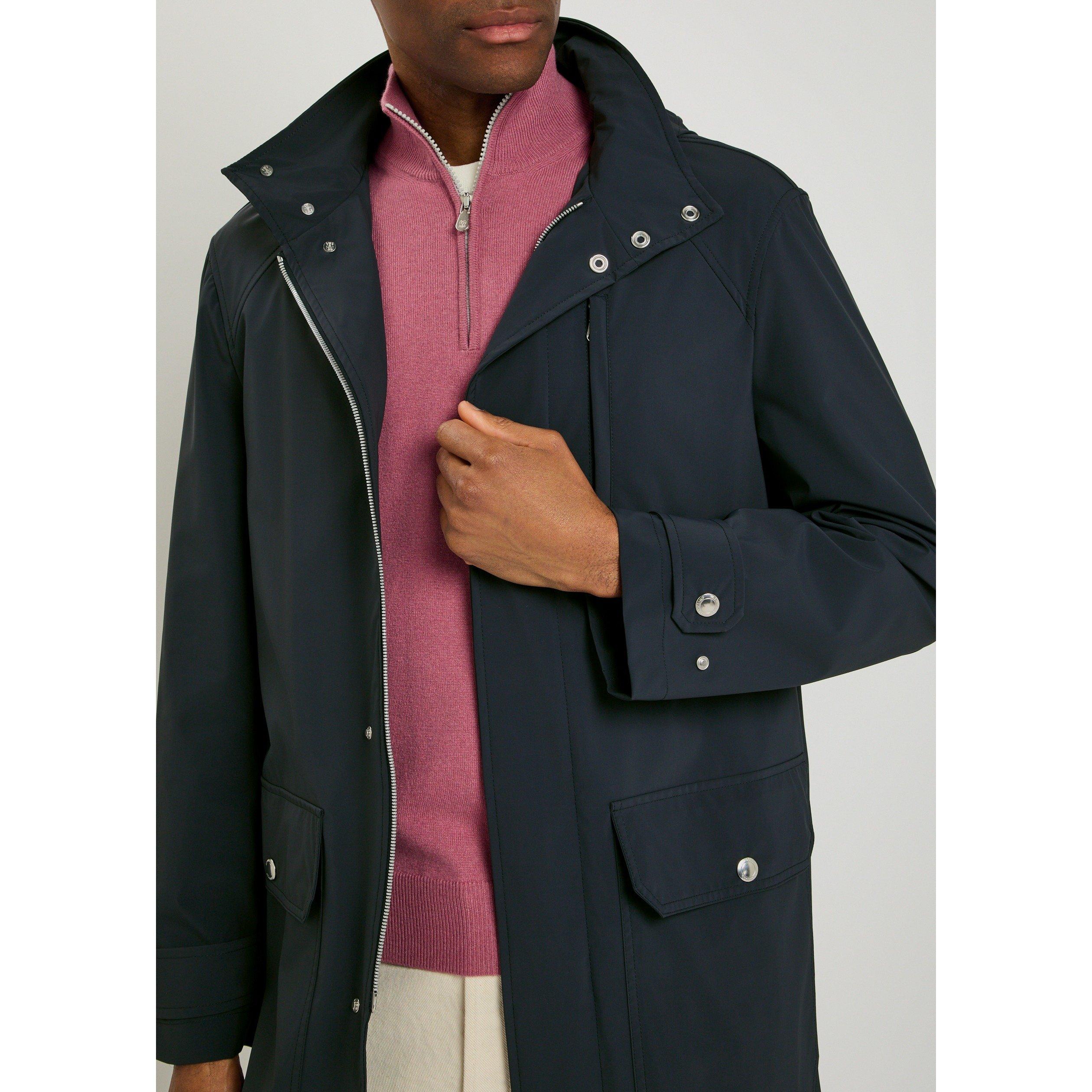 NAVY - Brunello Cucinelli - Men's Rain Jacket - 4