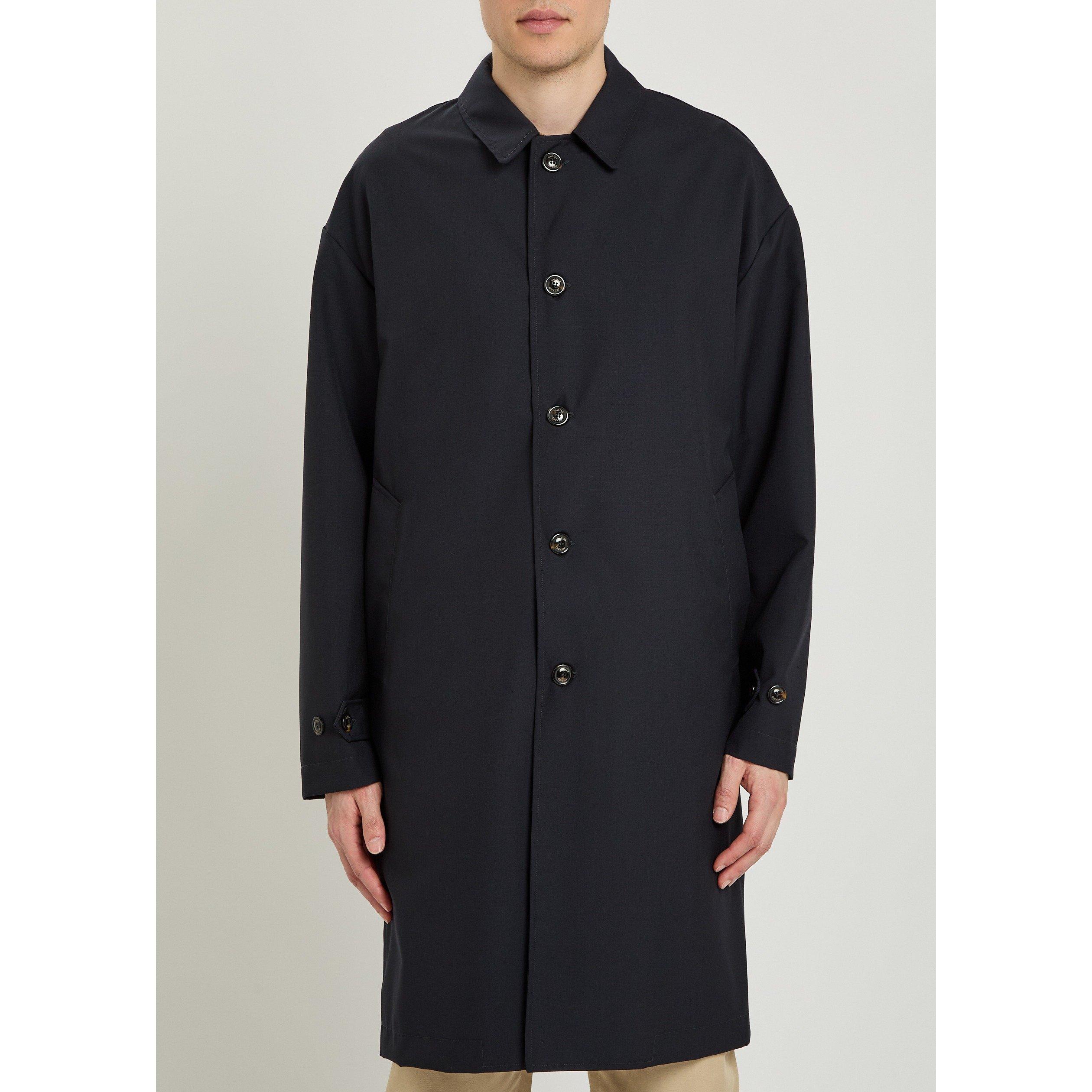 NAVY - Valstar - Men's Clarke Viscose Overcoat - 2