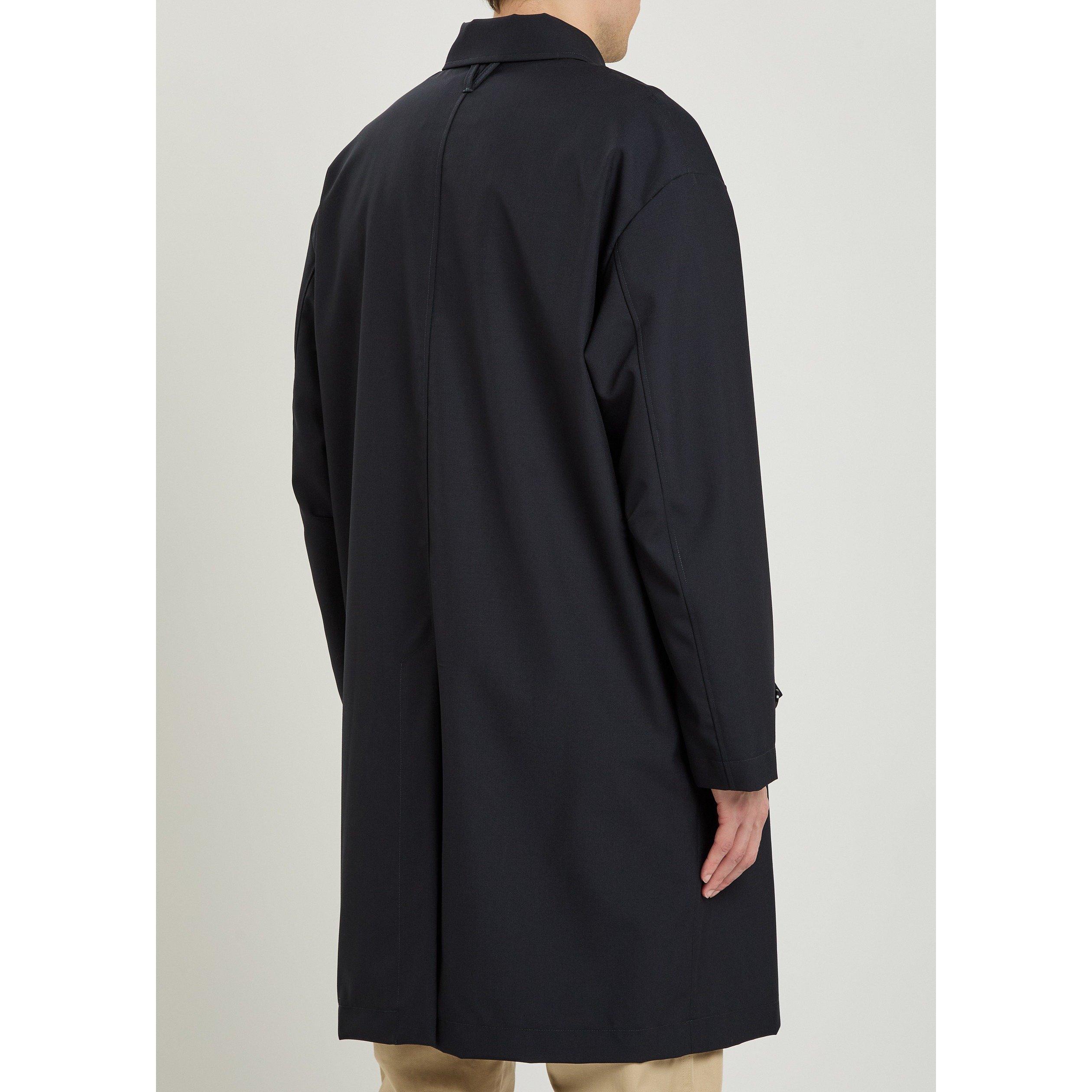 NAVY - Valstar - Men's Clarke Viscose Overcoat - 3