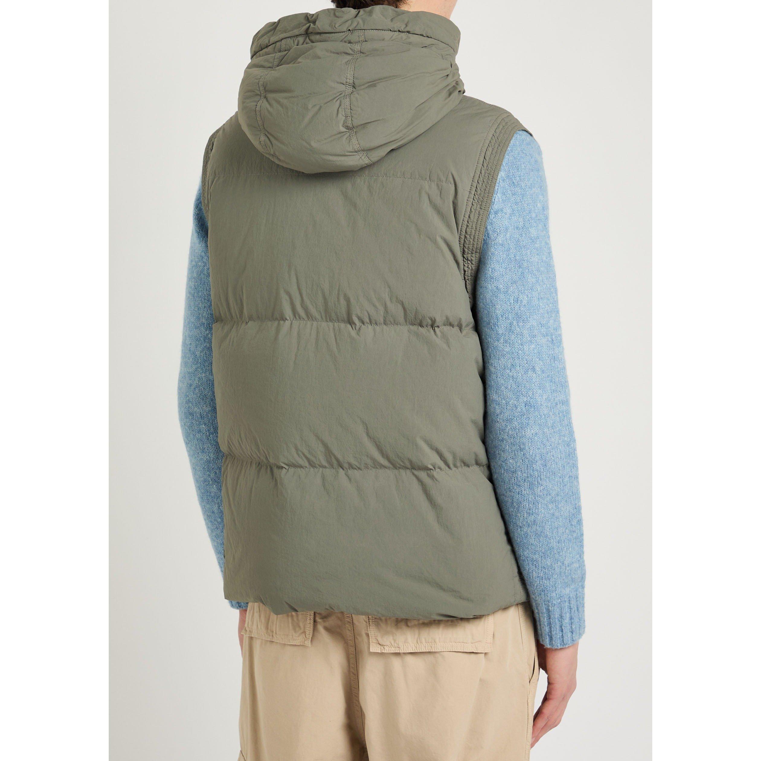 GREY - Ten C - TEN GILET HD BOREAL DOWN VEST - 3