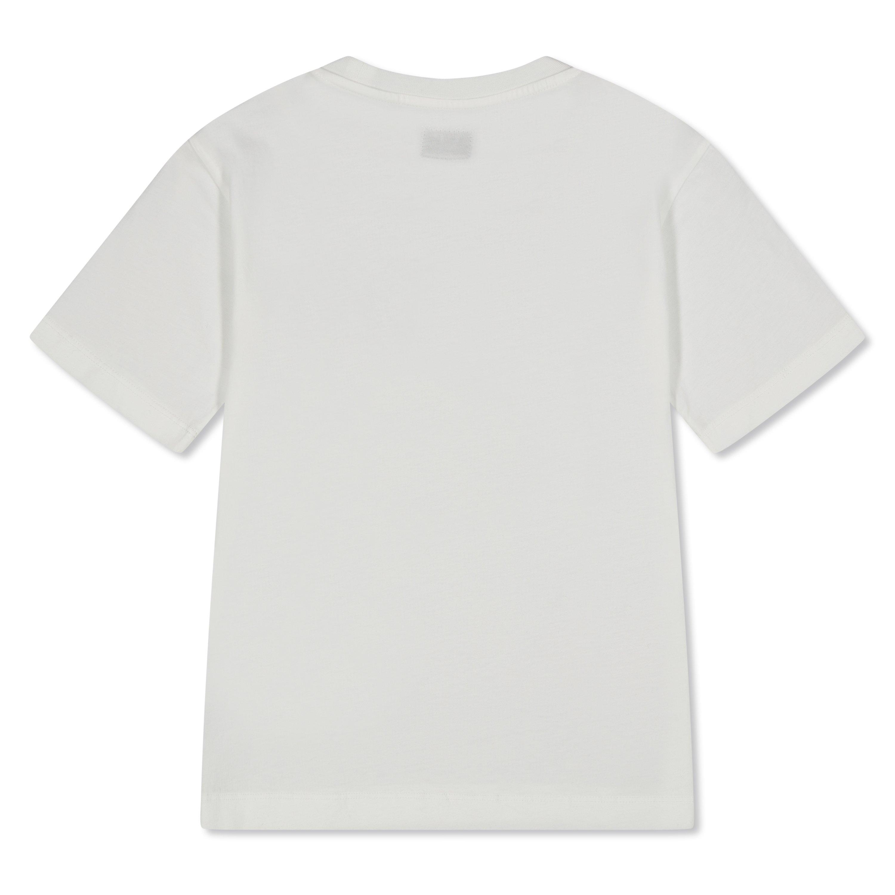 White 10135 - CP Company - Kids' Front Logo Regular Fit T-Shirt - 2