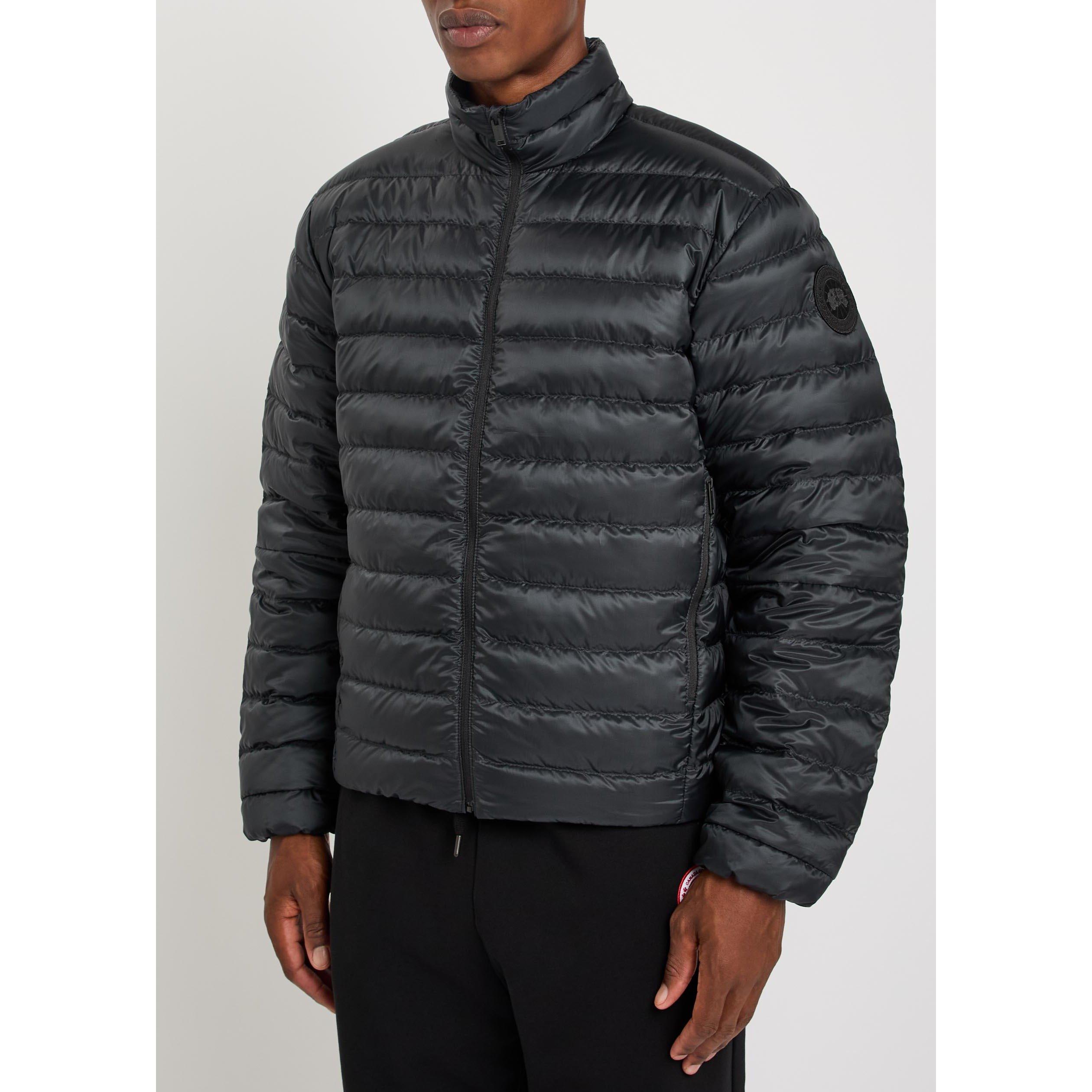 BLACK - Canada Goose - Men's Stratus Lightly Padded Down Jacket - 2