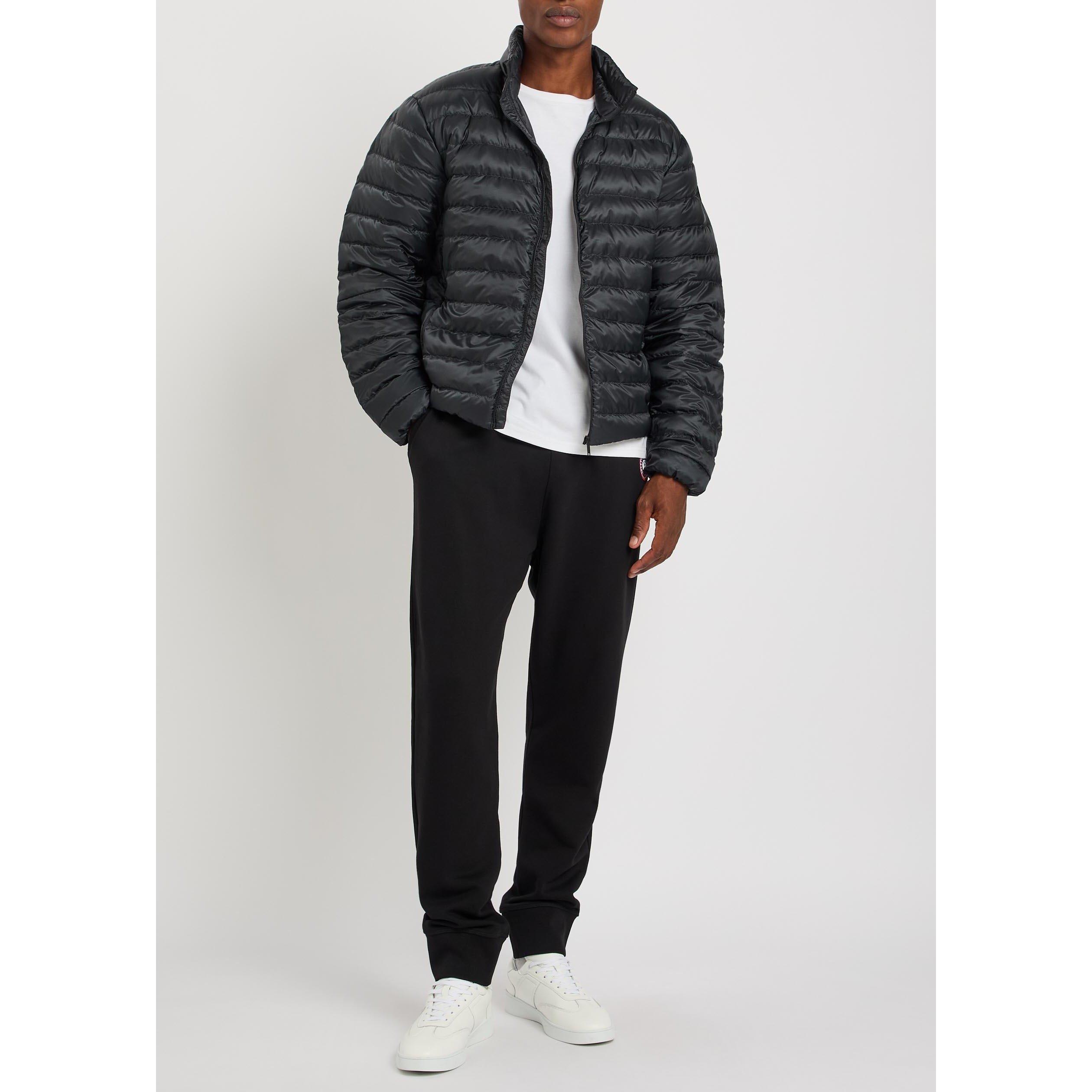 BLACK - Canada Goose - Men's Stratus Lightly Padded Down Jacket - 5