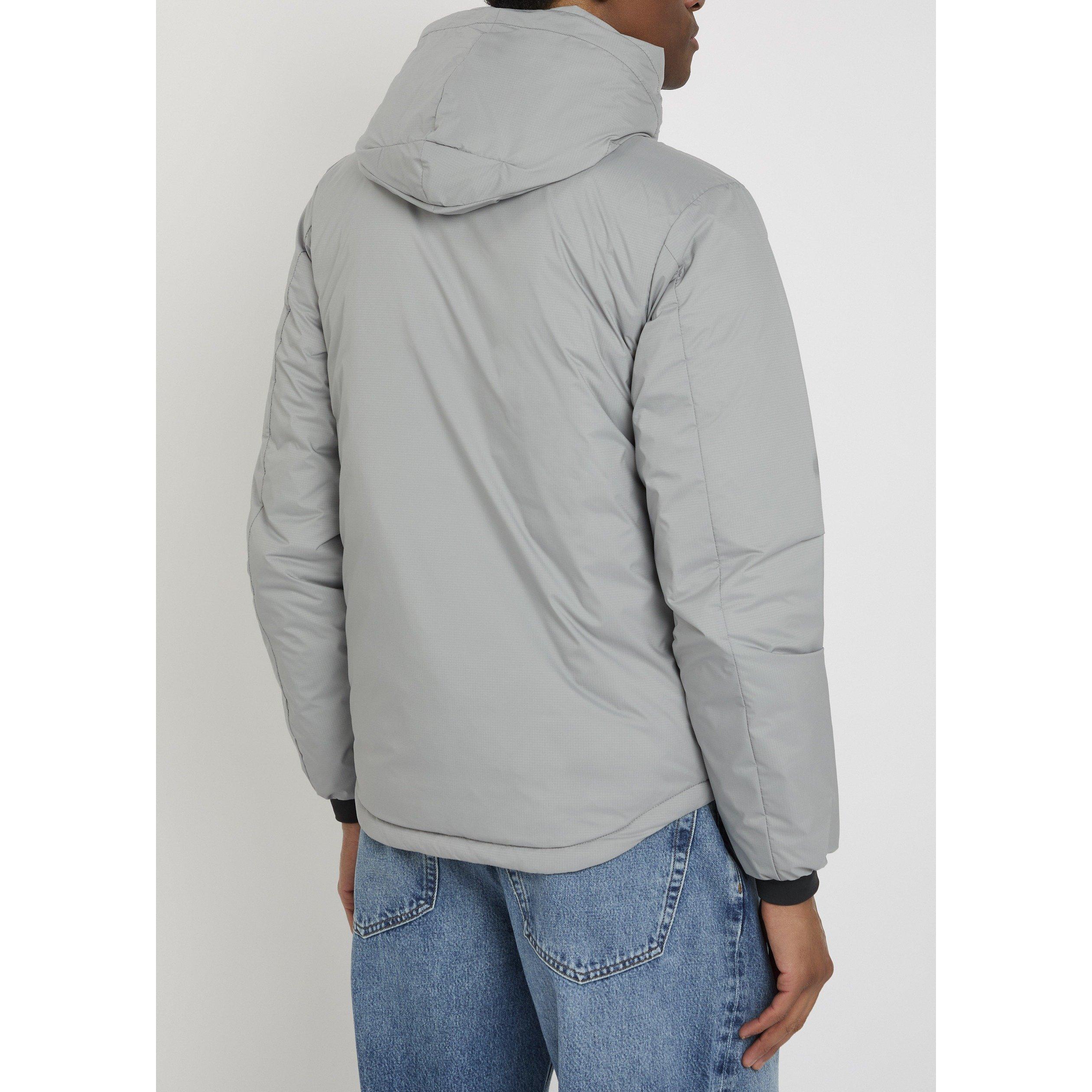 GREY AND OTHER - Canada Goose - CG JKT PDDED HDY LODGE BLK DIS - 3