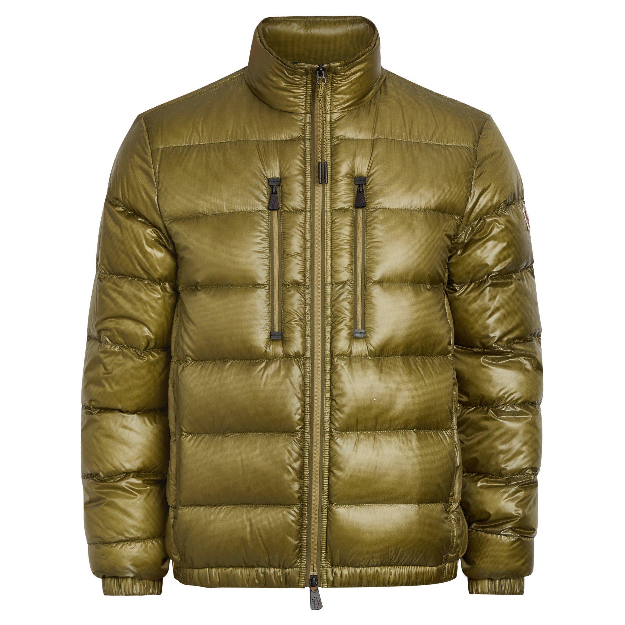 OLIVE - Moncler Grenoble - Men's Water-Resistant Goose Down Short Puffer Jacket - 1