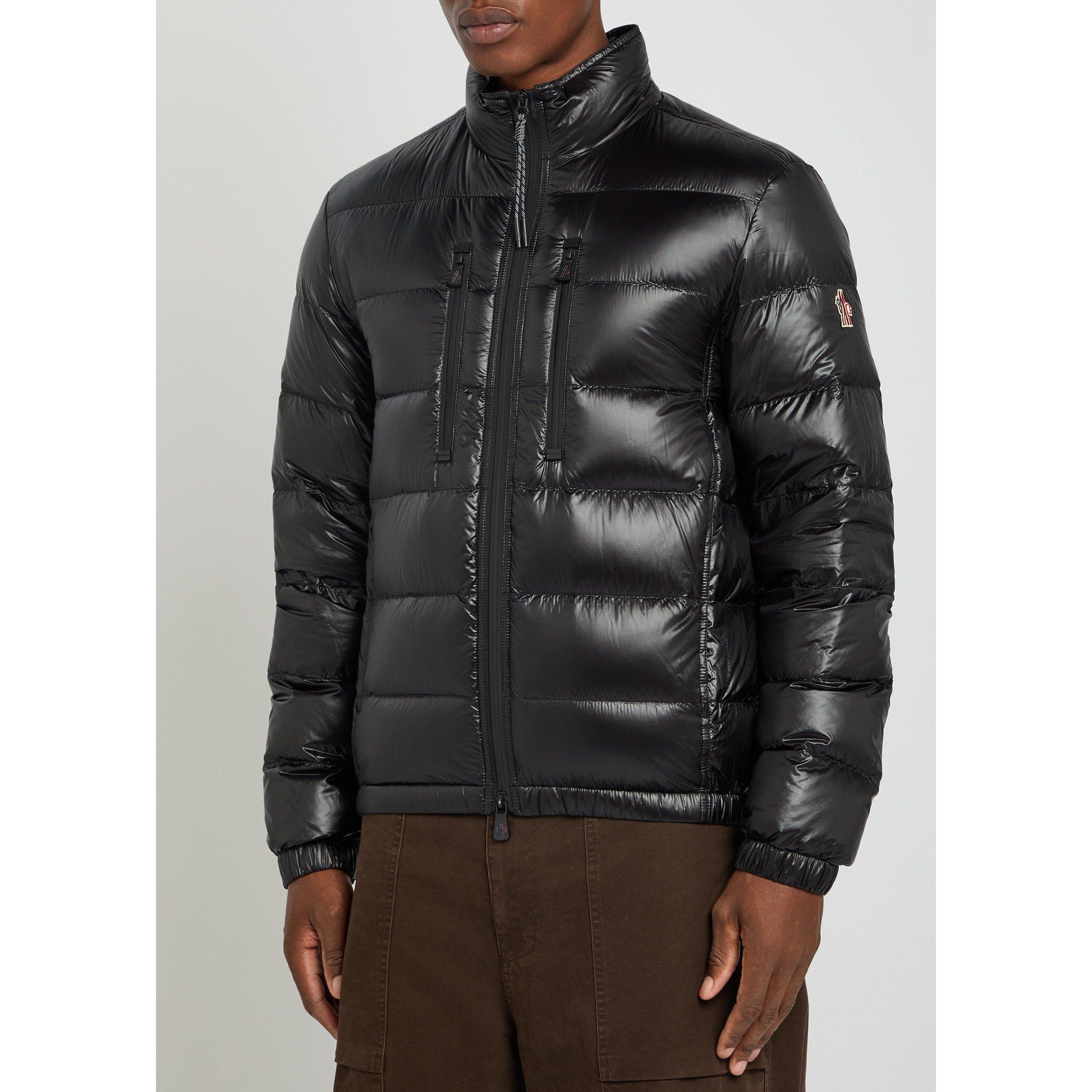 BLACK - Moncler Grenoble - Men's Bomber Water-Repellent Down Puffer Jacket - 2