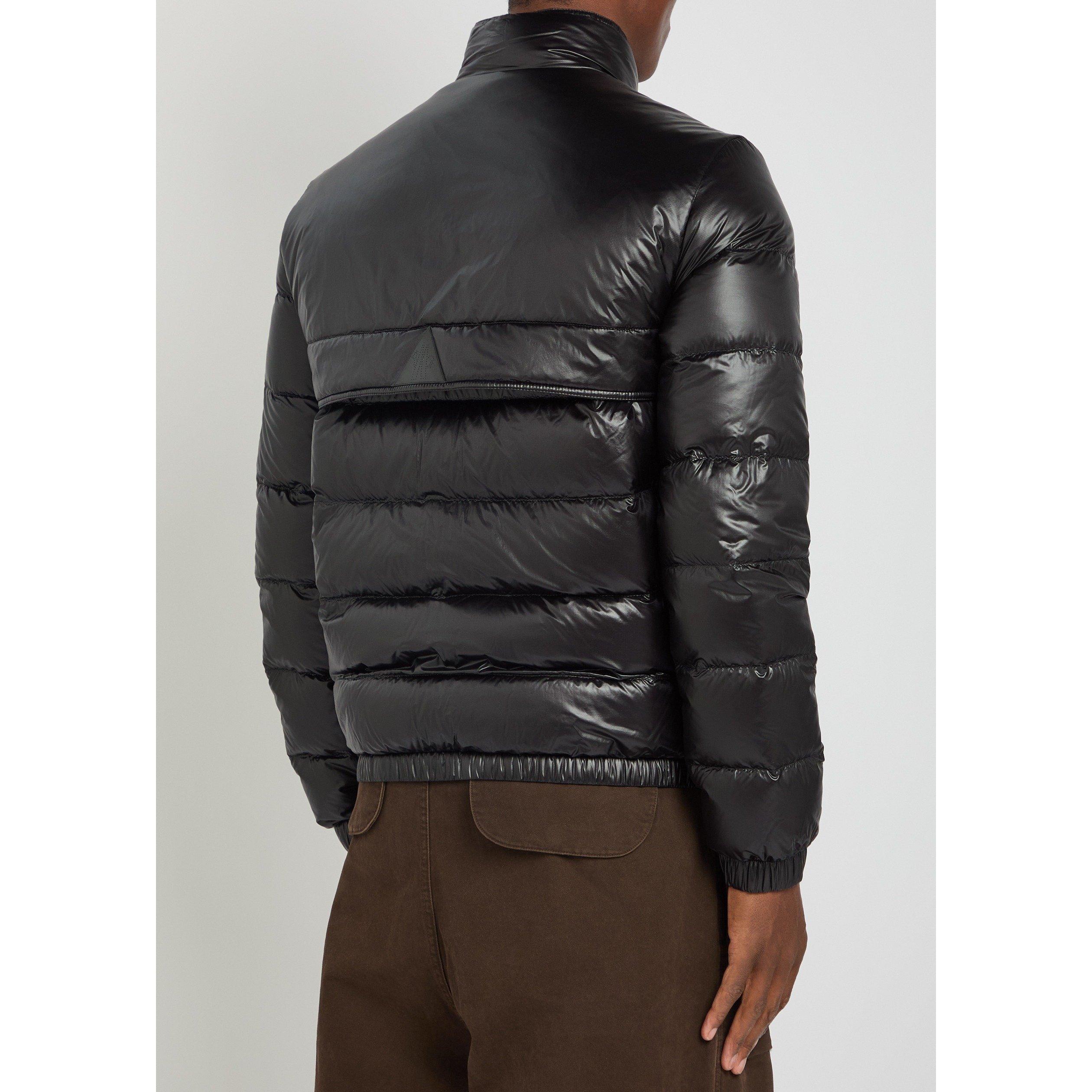 BLACK - Moncler Grenoble - Men's Bomber Water-Repellent Down Puffer Jacket - 3