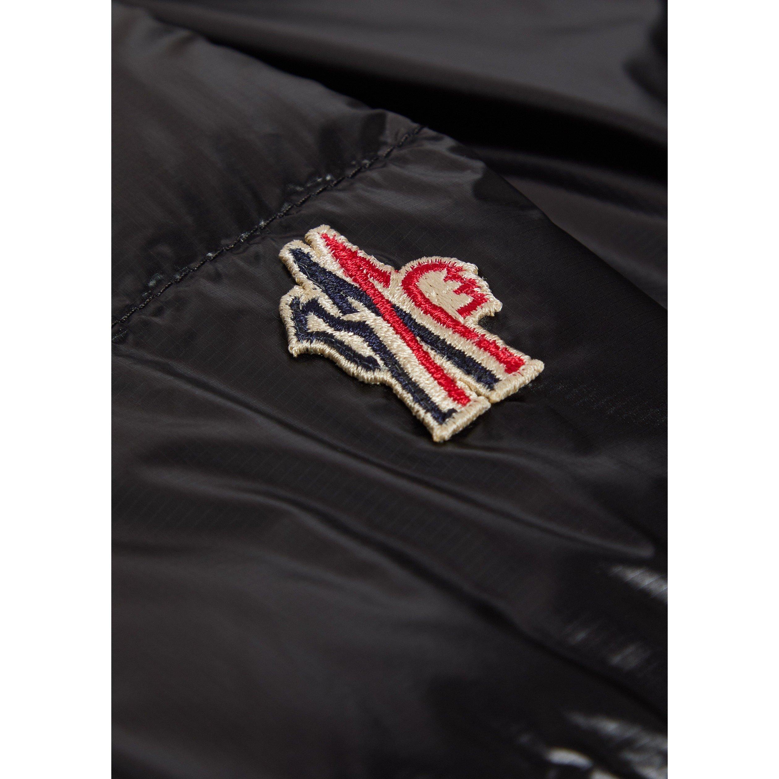 BLACK - Moncler Grenoble - Men's Bomber Water-Repellent Down Puffer Jacket - 4