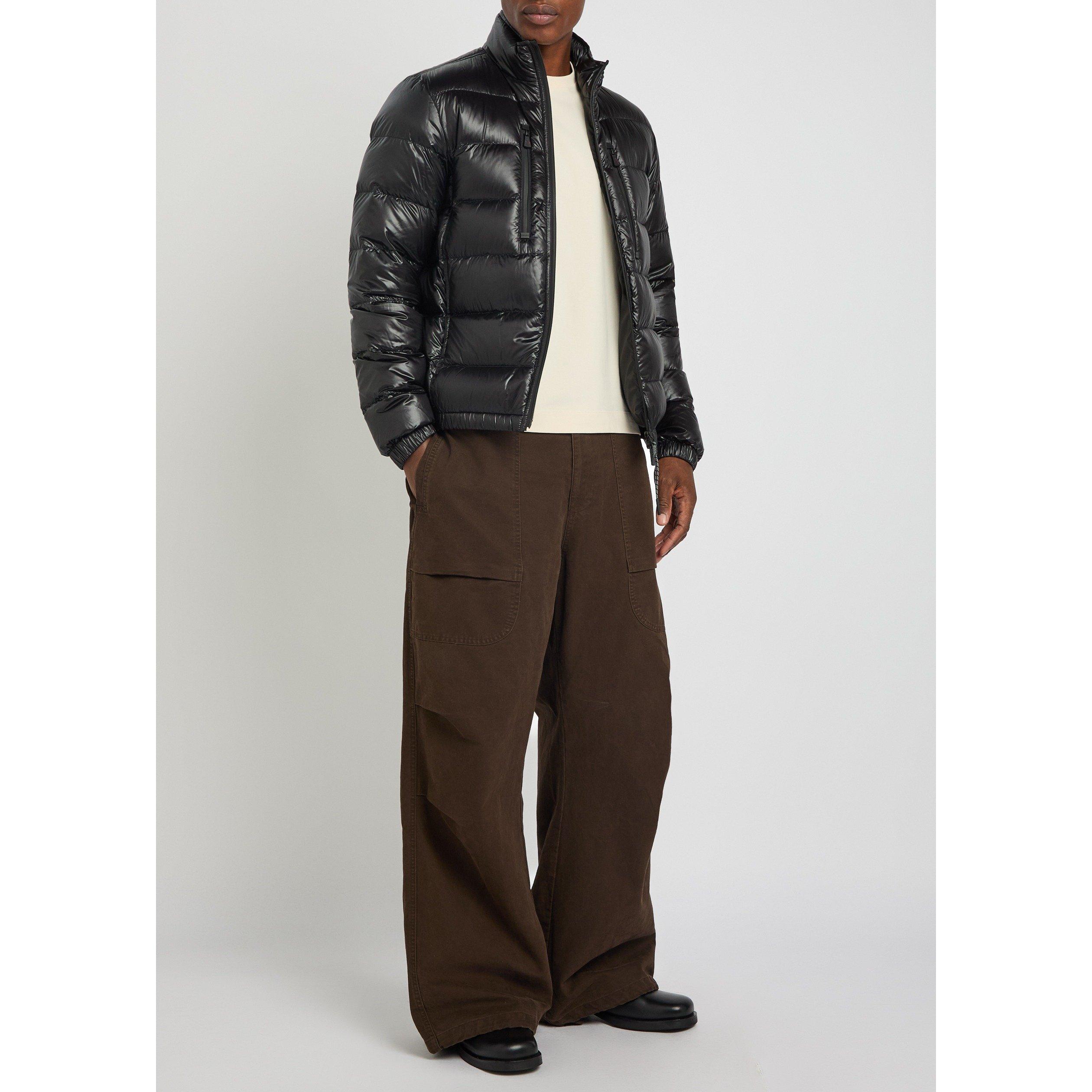 BLACK - Moncler Grenoble - Men's Bomber Water-Repellent Down Puffer Jacket - 5