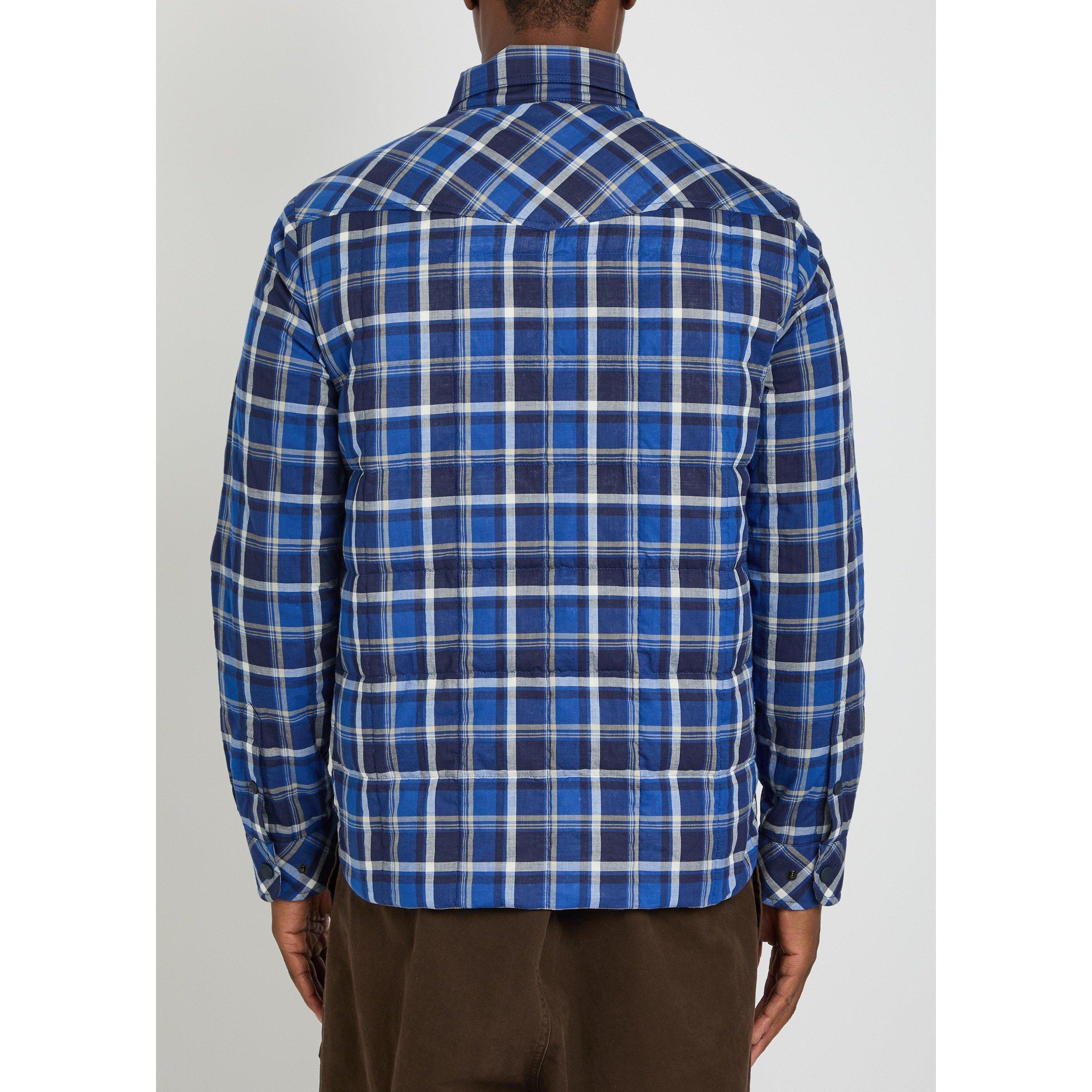 BLUE AND OTHER - Moncler Grenoble - MG CHECK SHIRT LS - 3