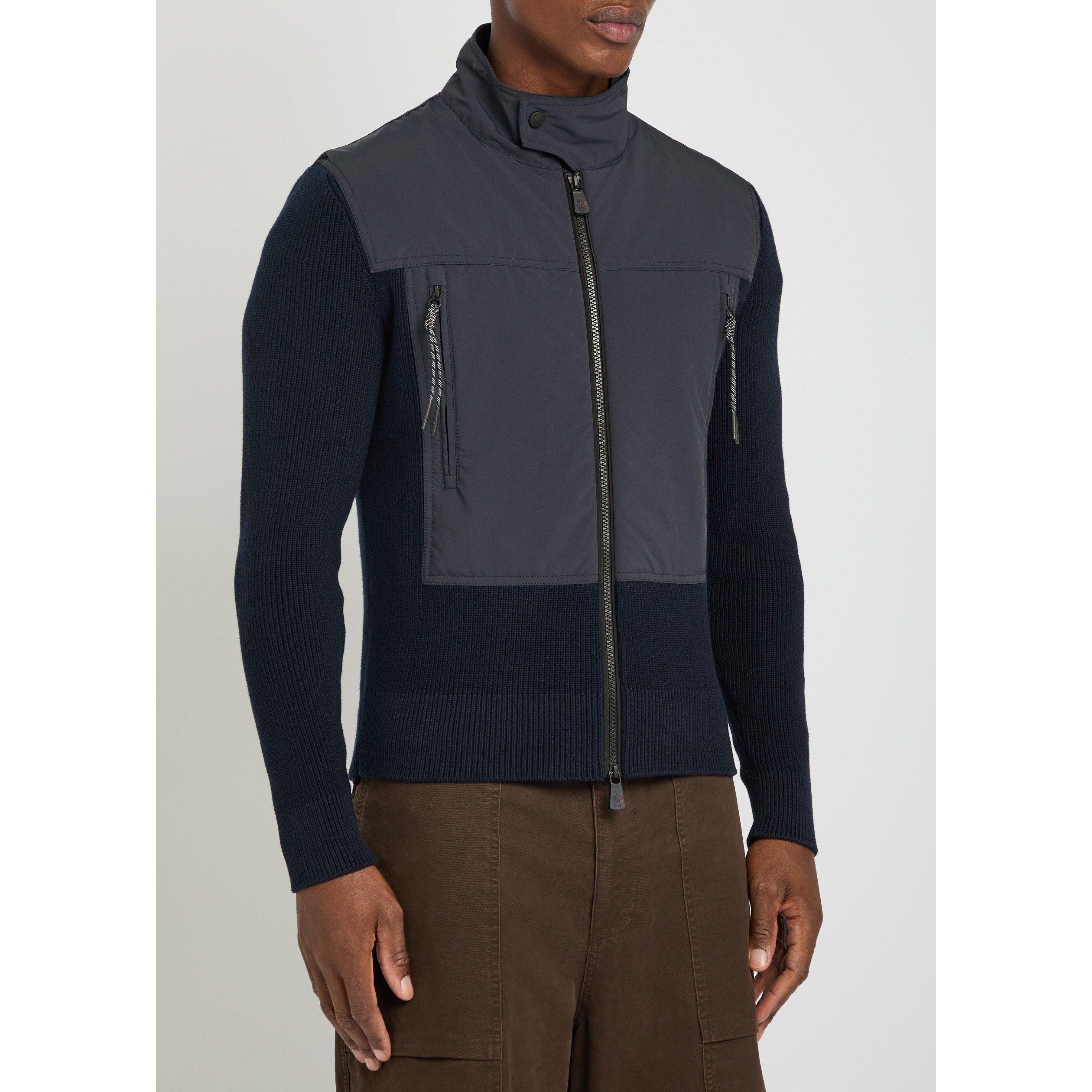 NAVY AND OTHER - Moncler Grenoble - MG 2TONE FULL ZIP JKT - 2