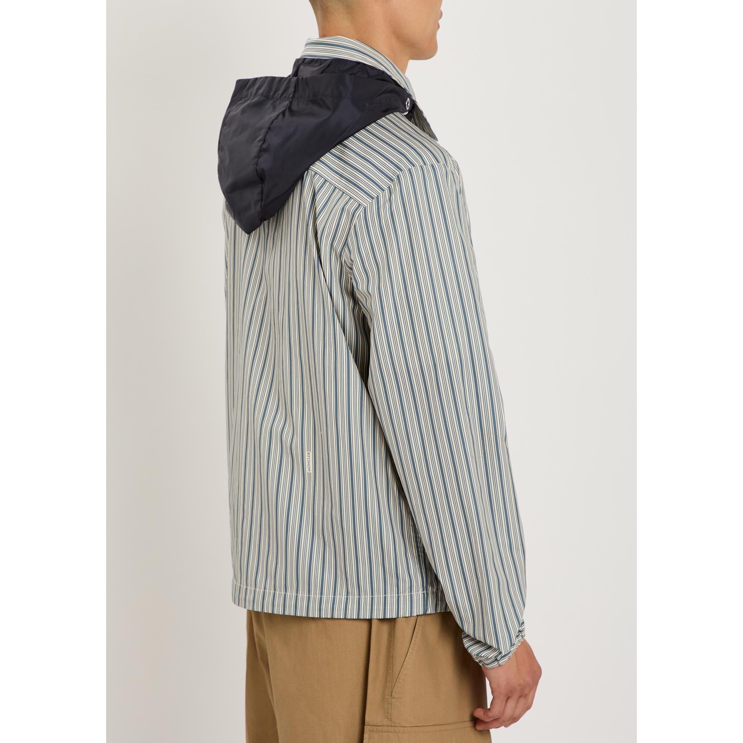 BLUE - Moncler - Men's Havas Cotton Overshirt - 3