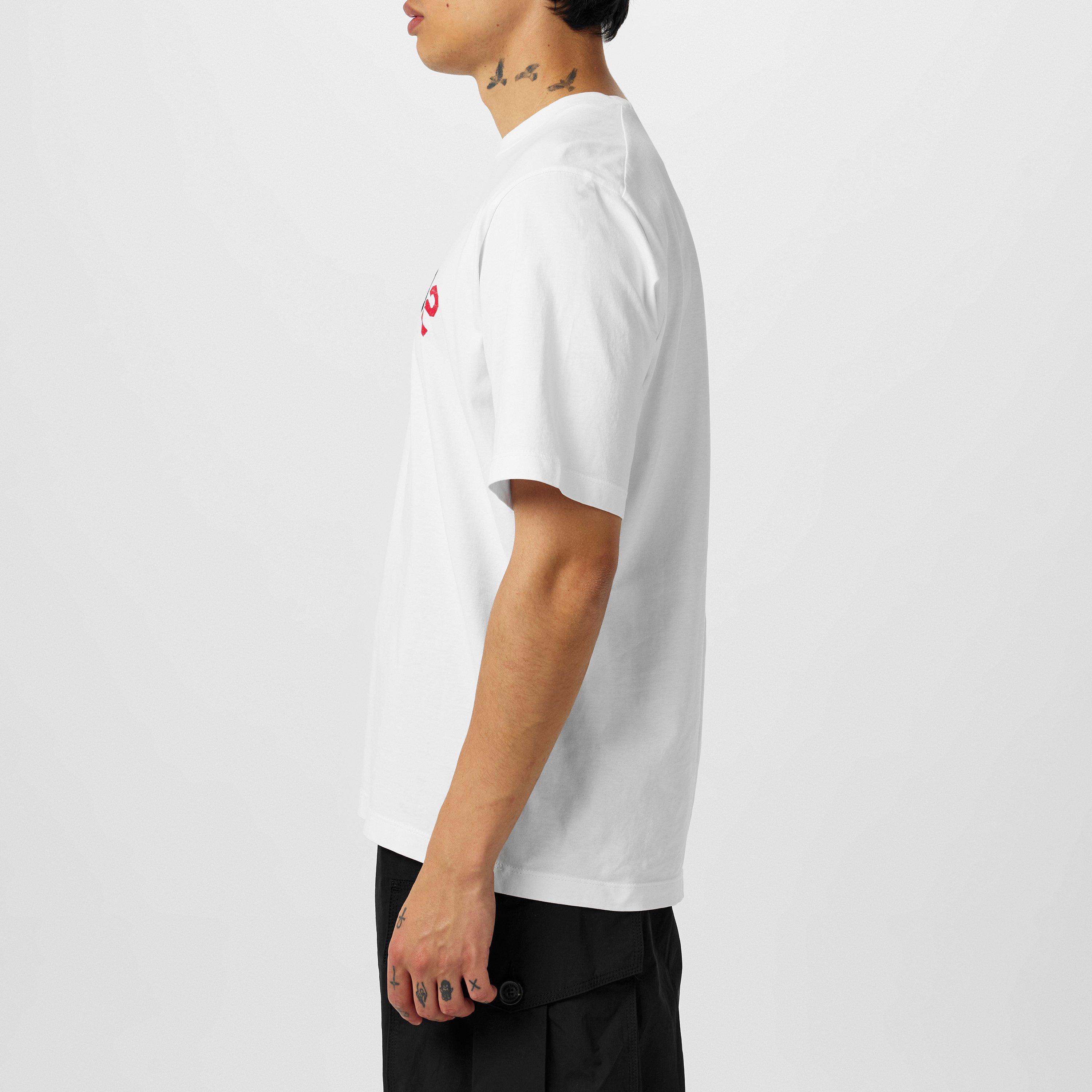 White - DSquared2 - Logo T-Shirt - 5