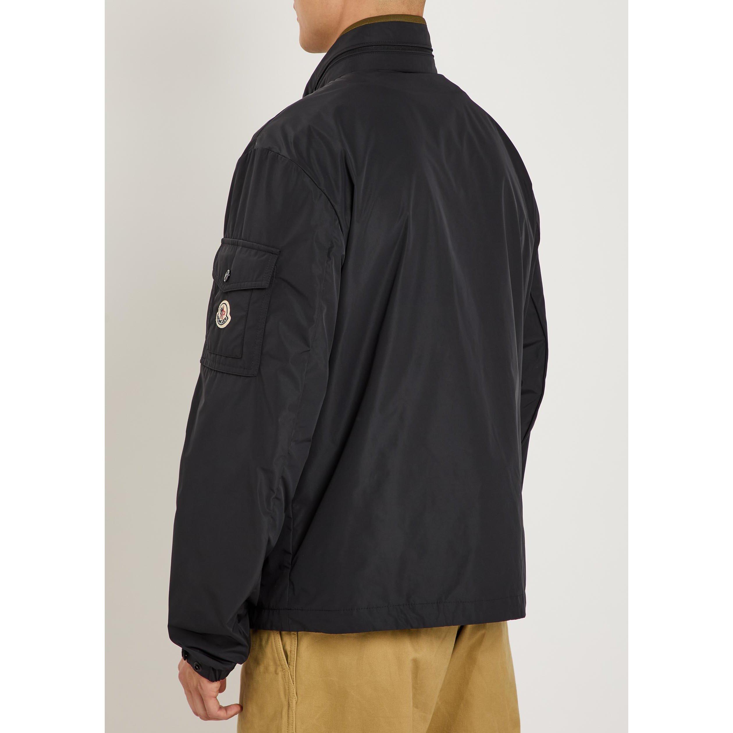 BLACK - Moncler - Men's Sayan Windbreaker - 3