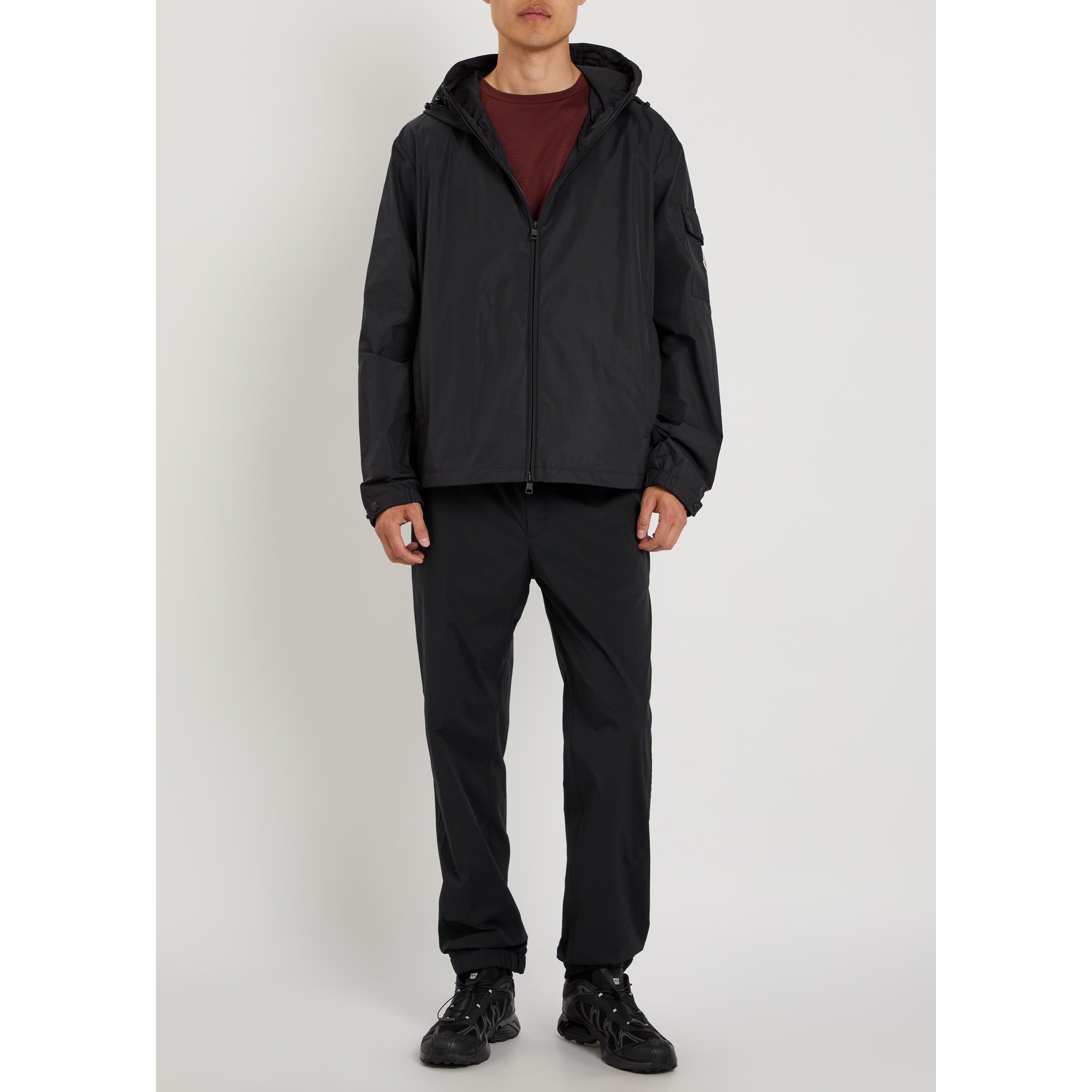 BLACK - Moncler - Men's Sassiere Windbreaker - 5