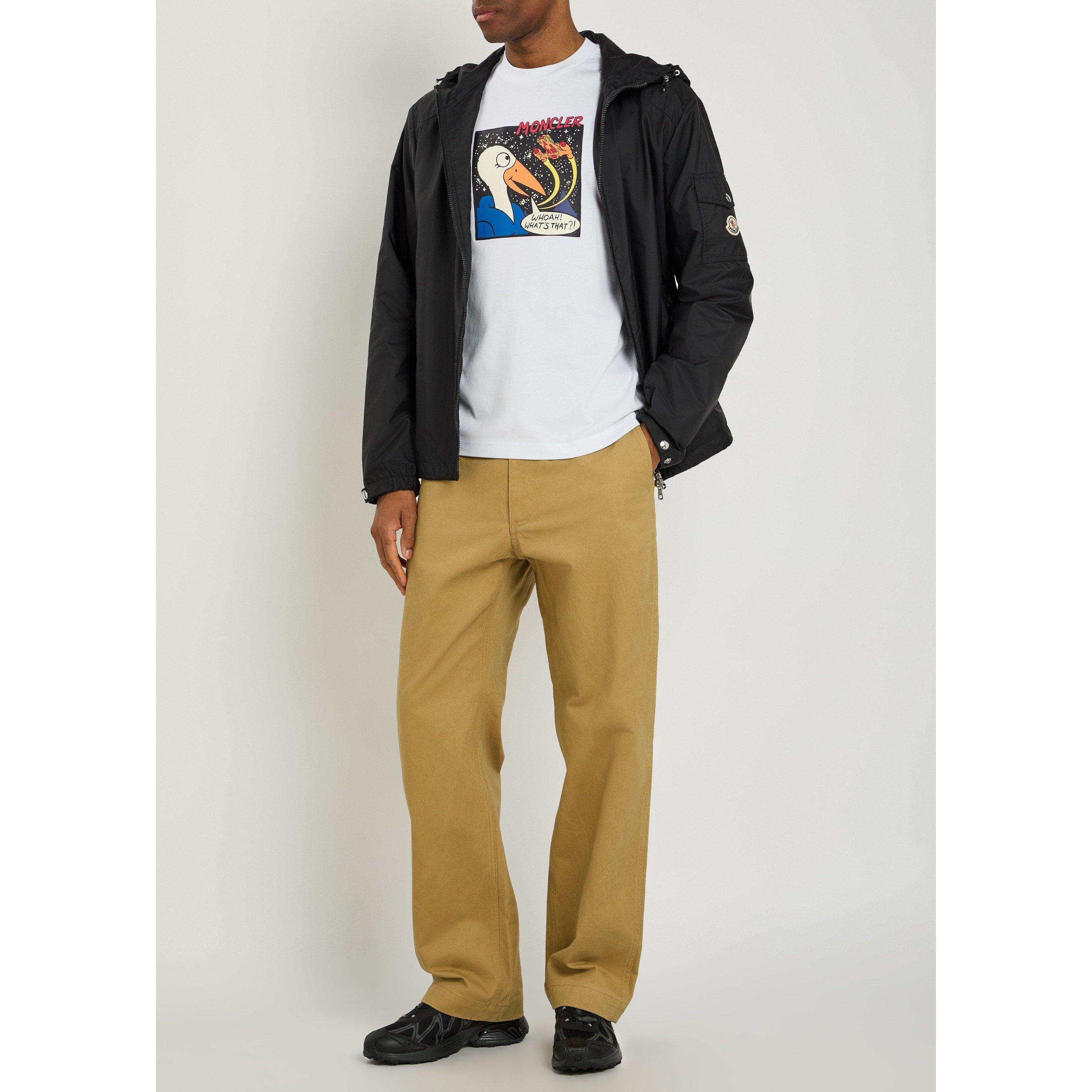 BLACK - Moncler - Men's Etiache Rain Jacket - 5