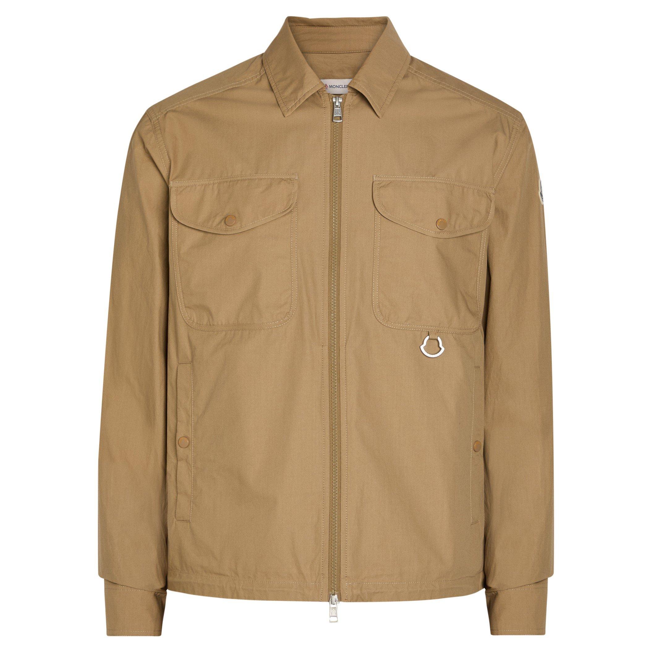 TAN - Moncler - MON COATED POPLYN JKT