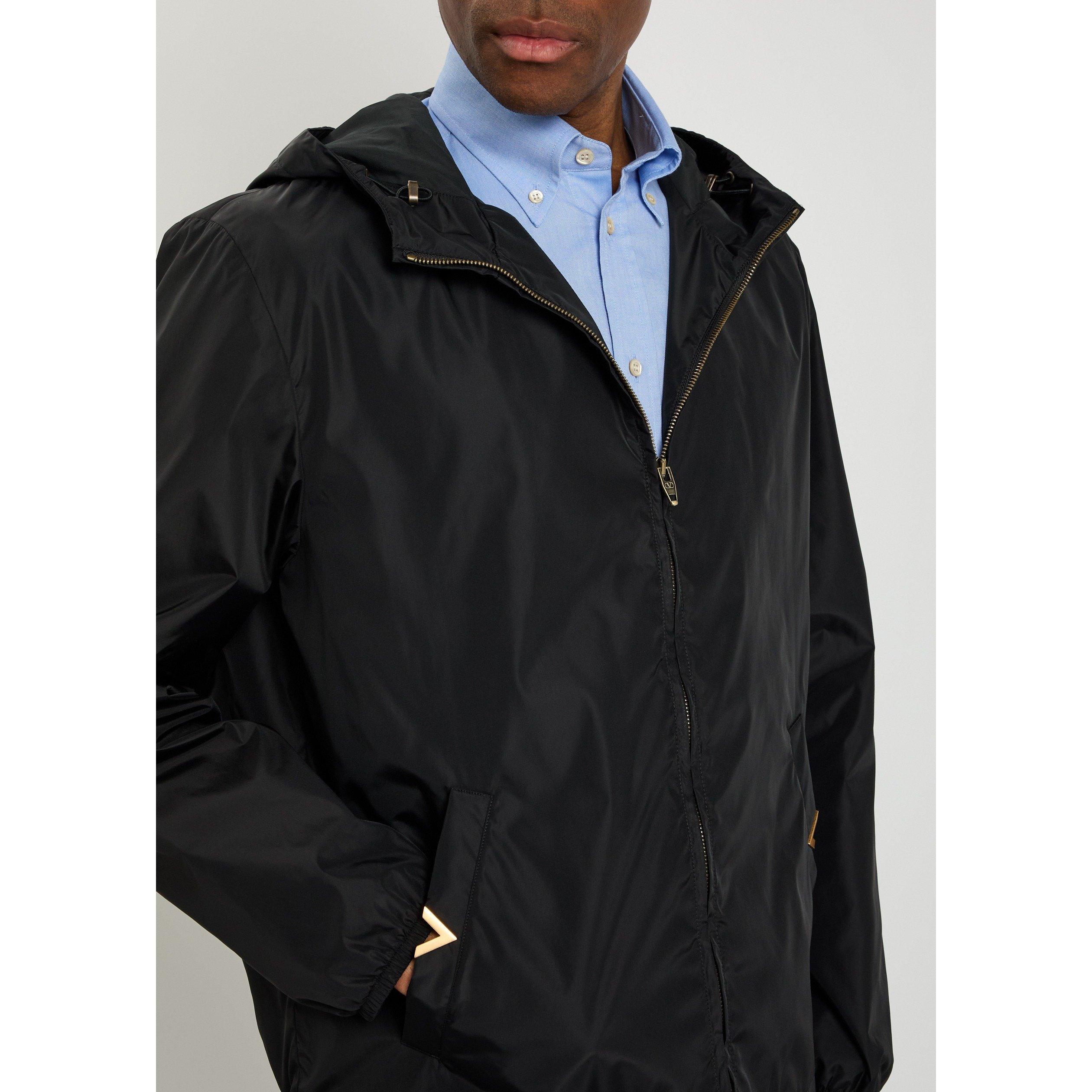 BLACK - Valentino - VAL GIUBBINO VGOLD NYLON L - 4