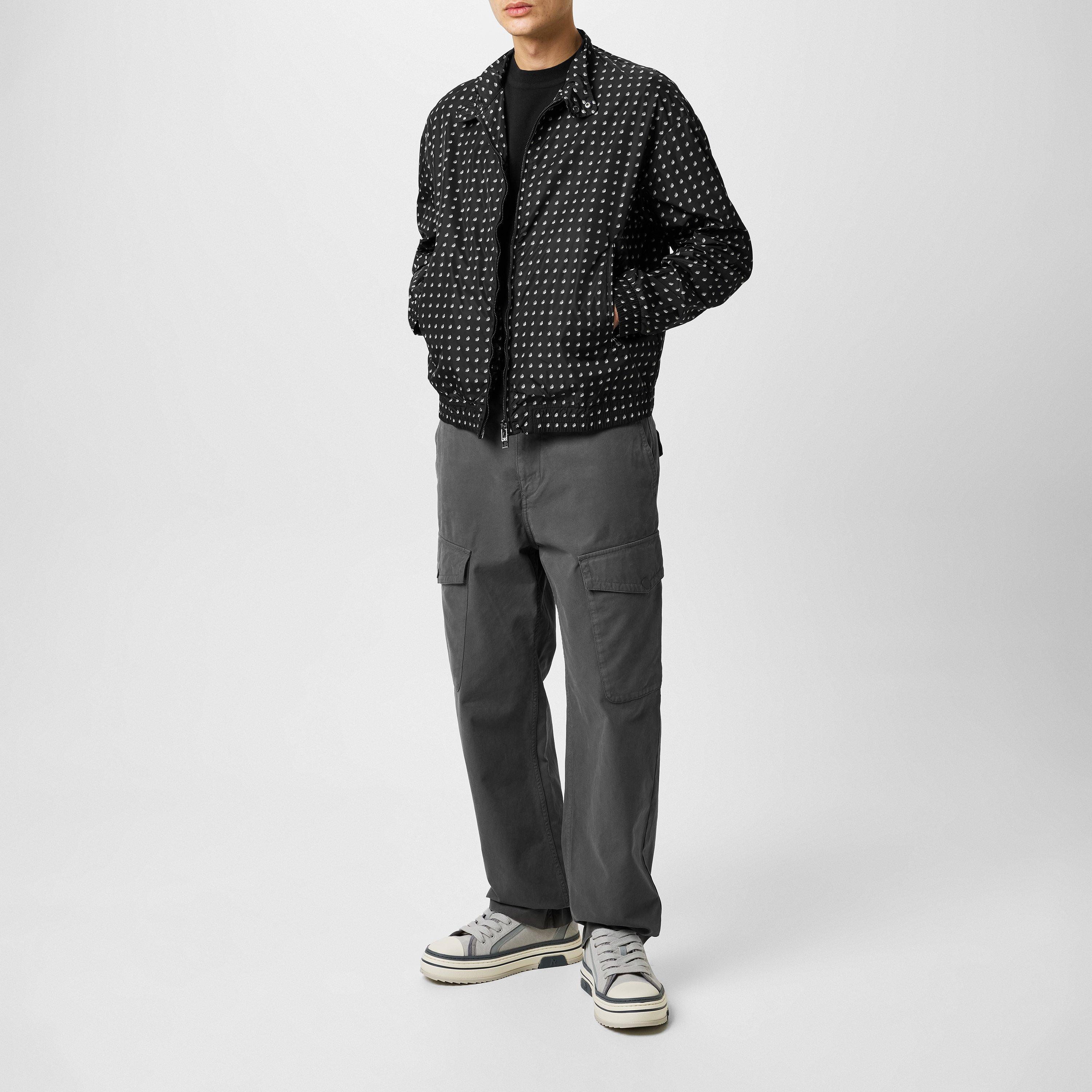 Aquila - Emporio Armani - Men's  Ribbed Collar Front Zip Bomber Jacket - 4