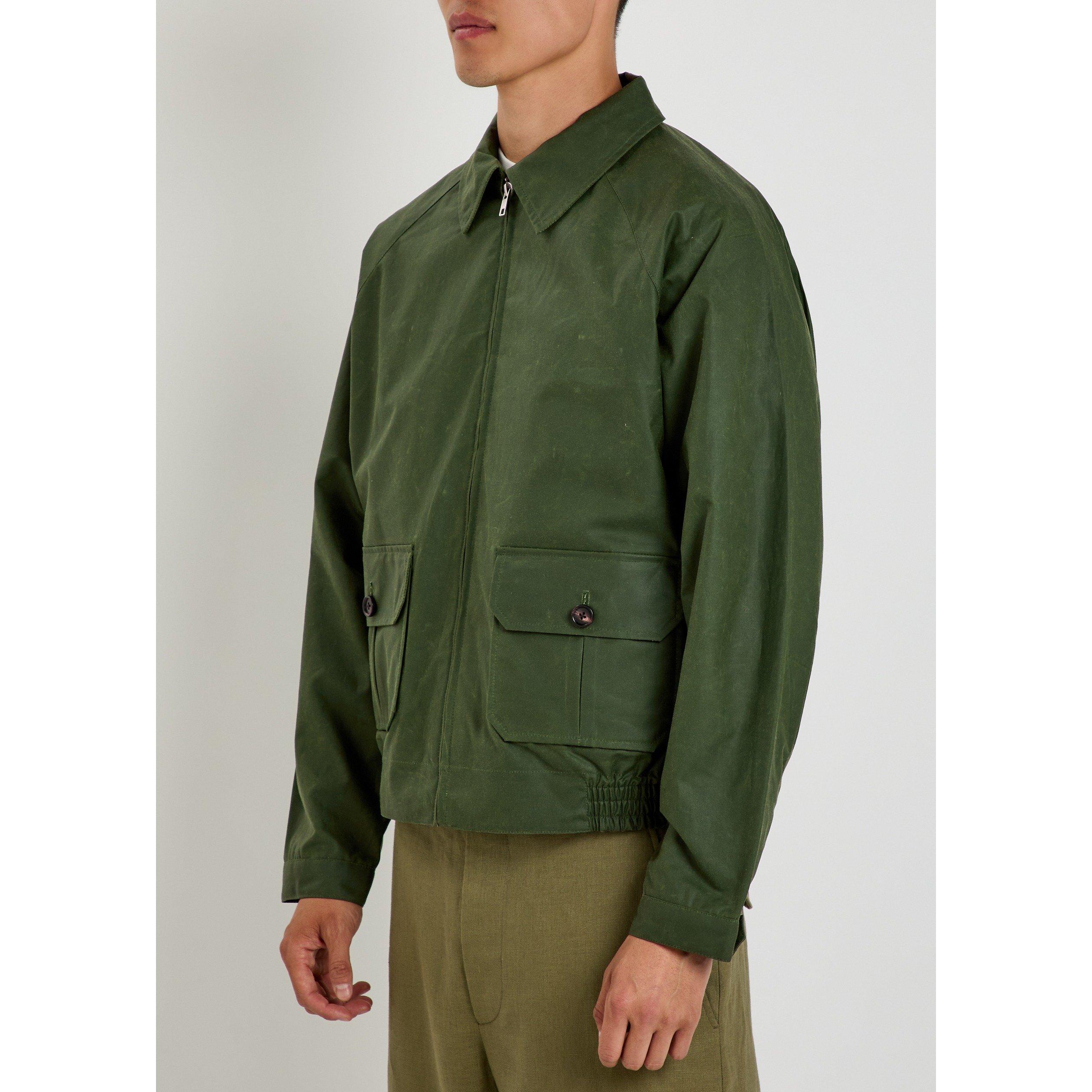 GREEN - Bode - BODE WAXED COACHS JACKET - 2