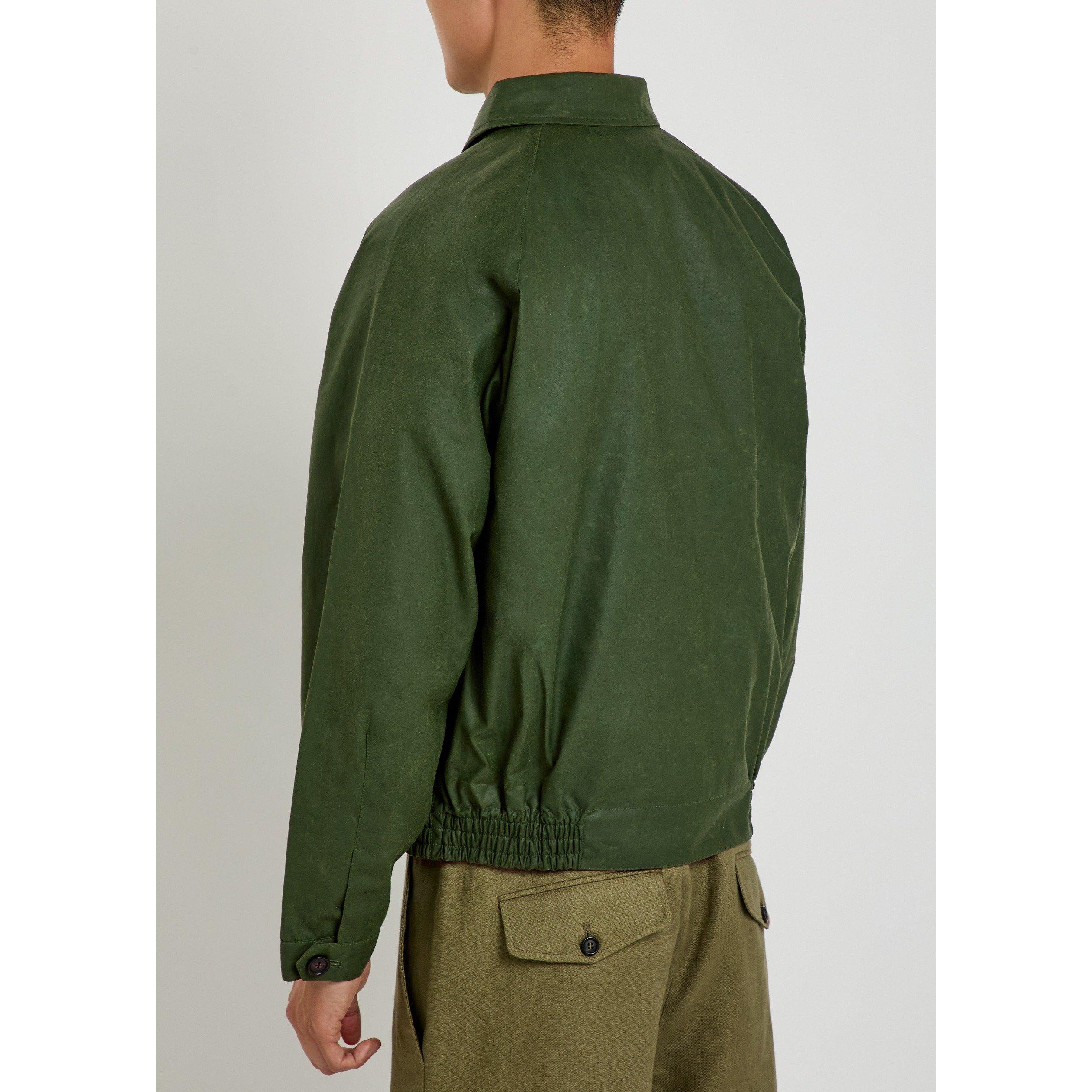 GREEN - Bode - BODE WAXED COACHS JACKET - 3