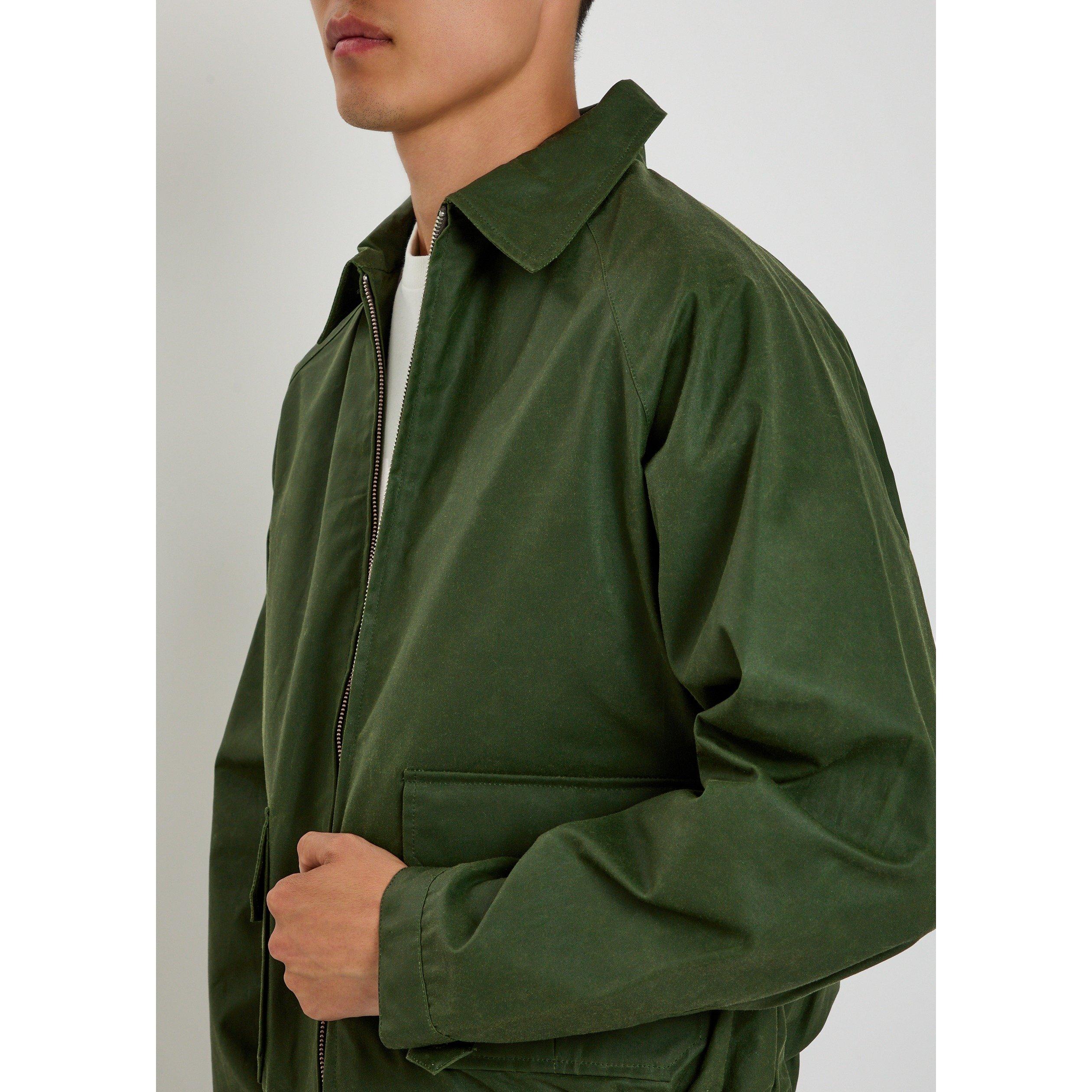 GREEN - Bode - BODE WAXED COACHS JACKET - 4