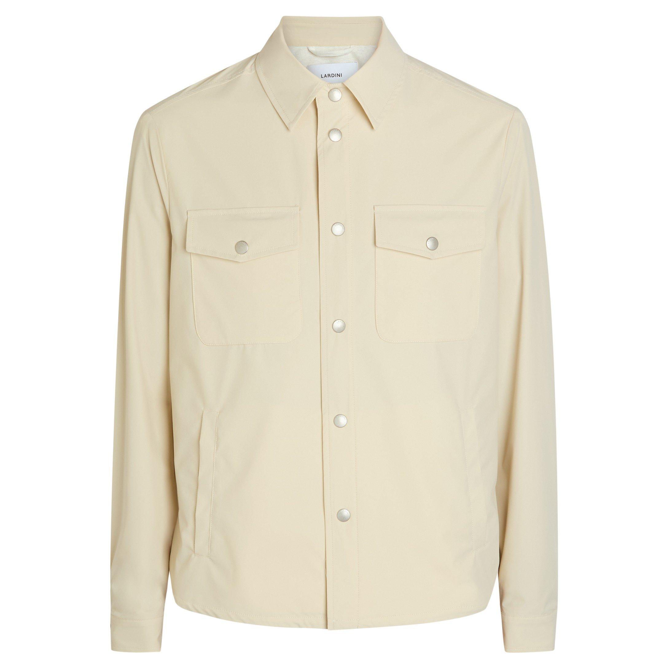 ECRU - Lardini - Men's Twin Pocket Overshirt - 1