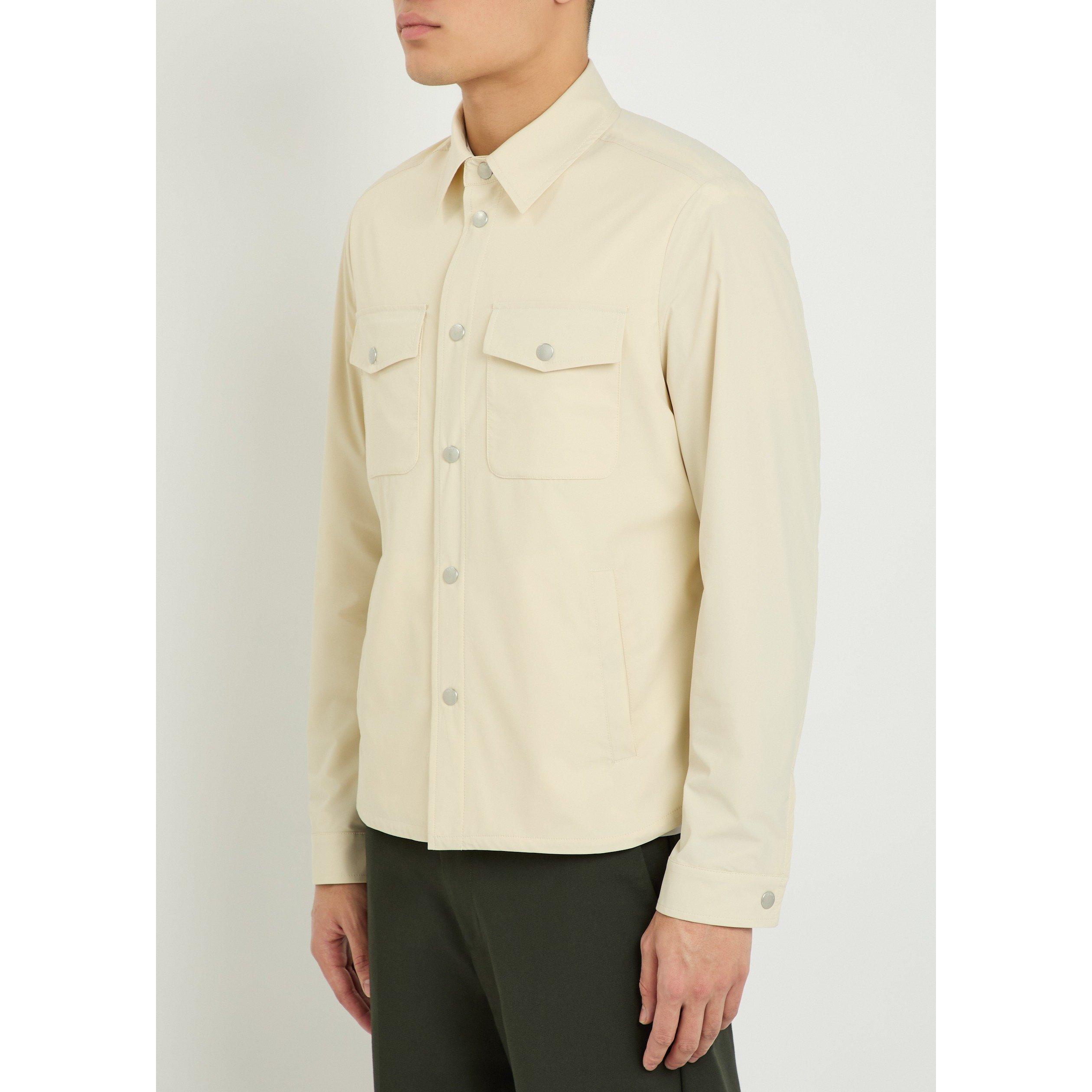 ECRU - Lardini - Men's Twin Pocket Overshirt - 2