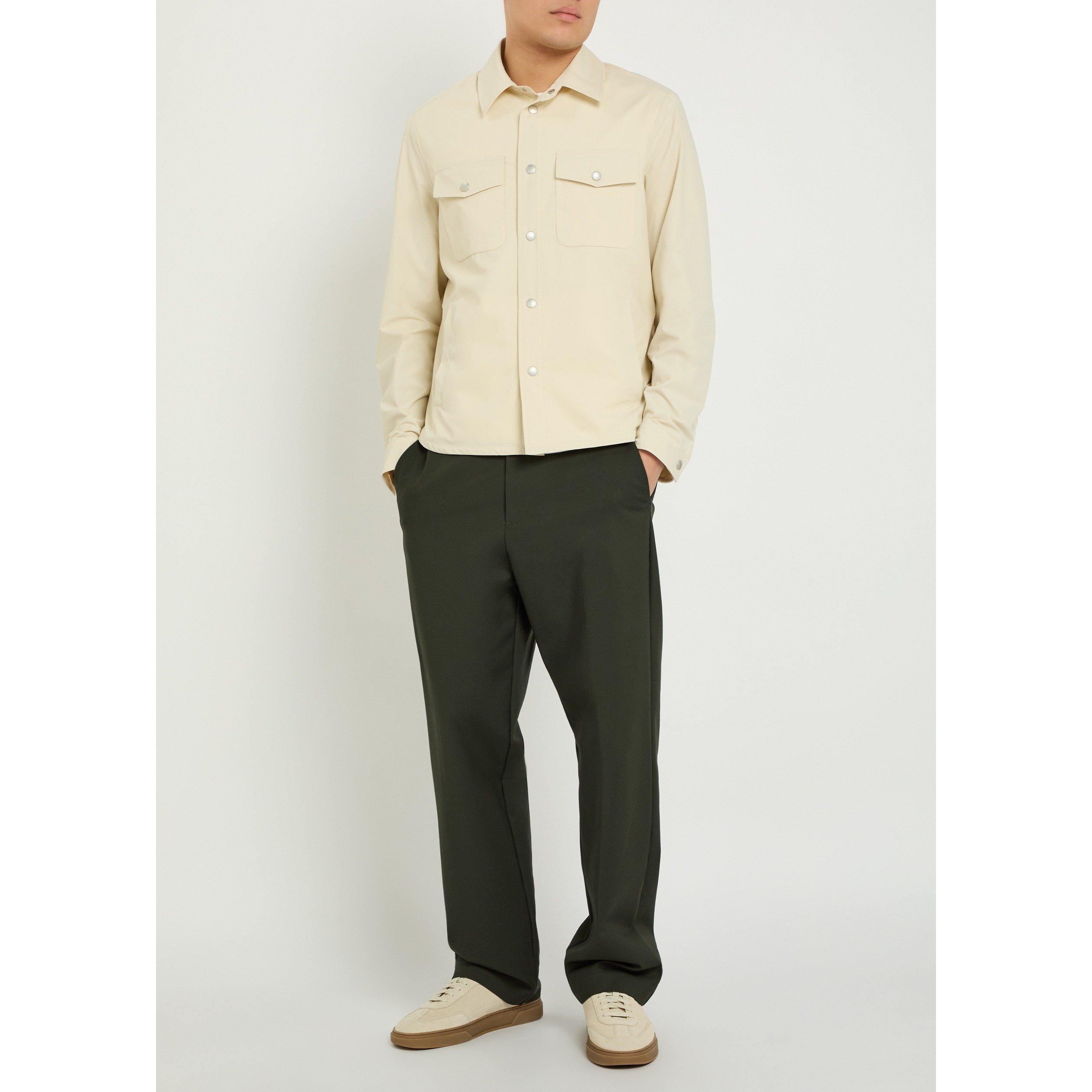 ECRU - Lardini - Men's Twin Pocket Overshirt - 5