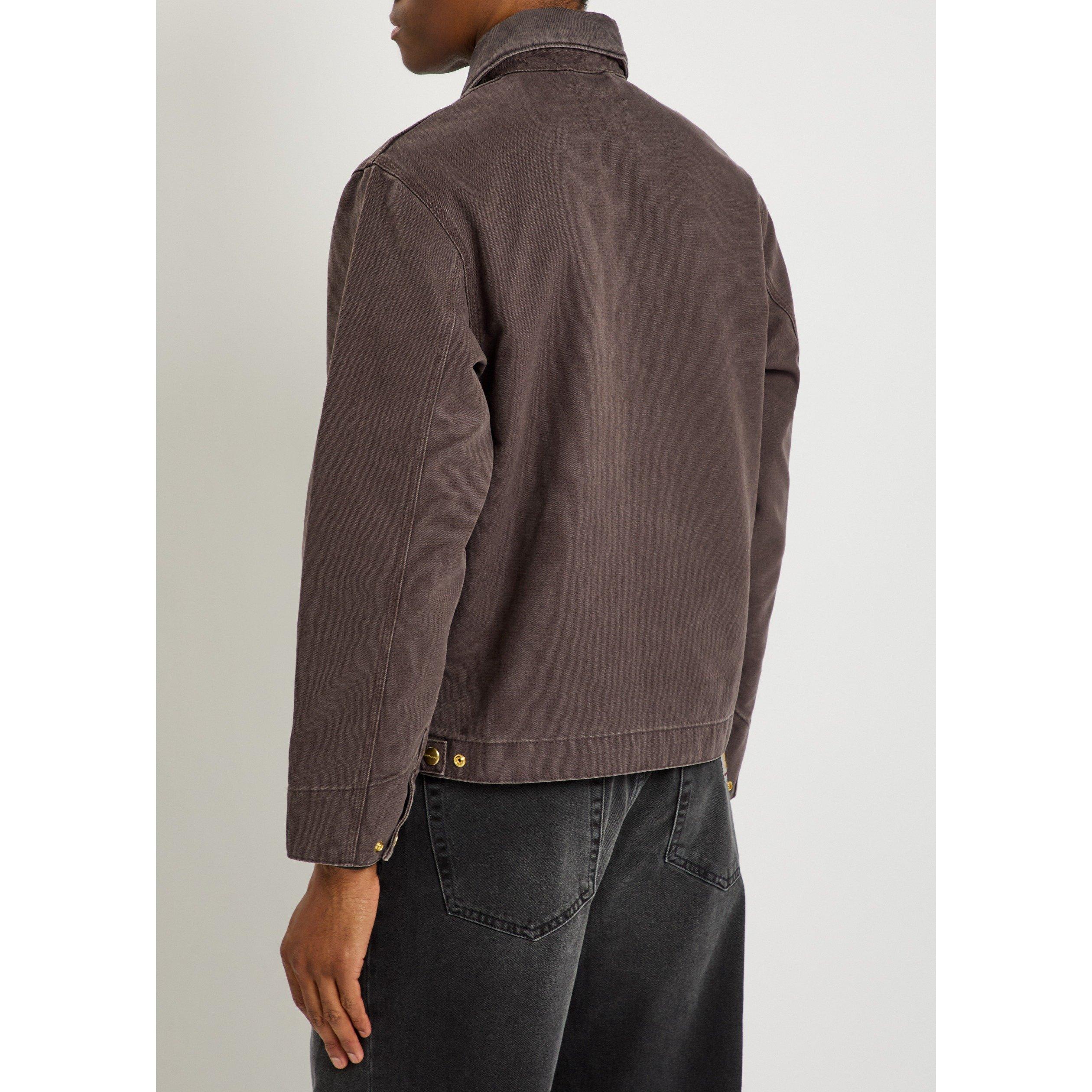 STONE - Carhartt - Men's Detroit Cotton Oversized-Fit Barn Jacket - 3