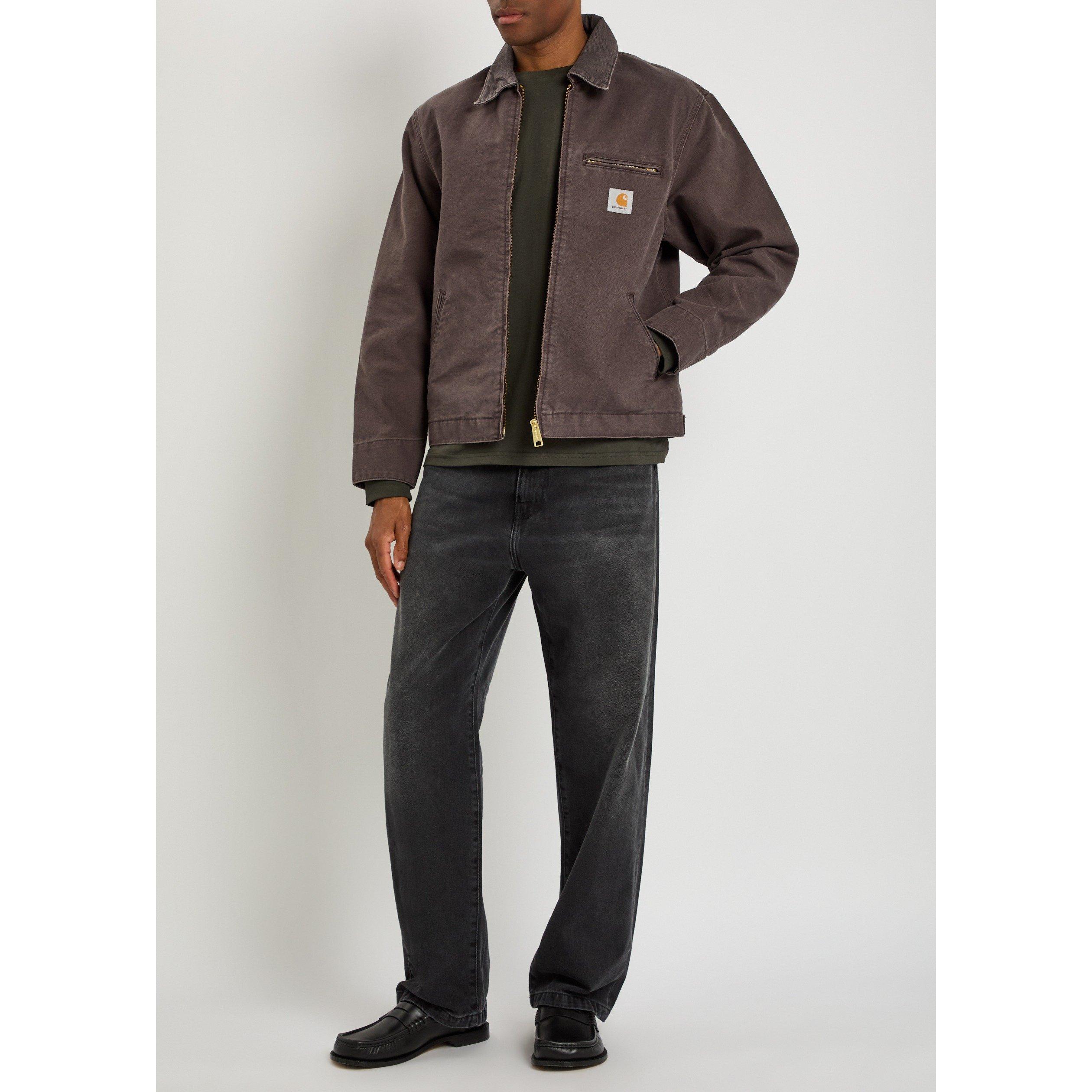 STONE - Carhartt - Men's Detroit Cotton Oversized-Fit Barn Jacket - 5
