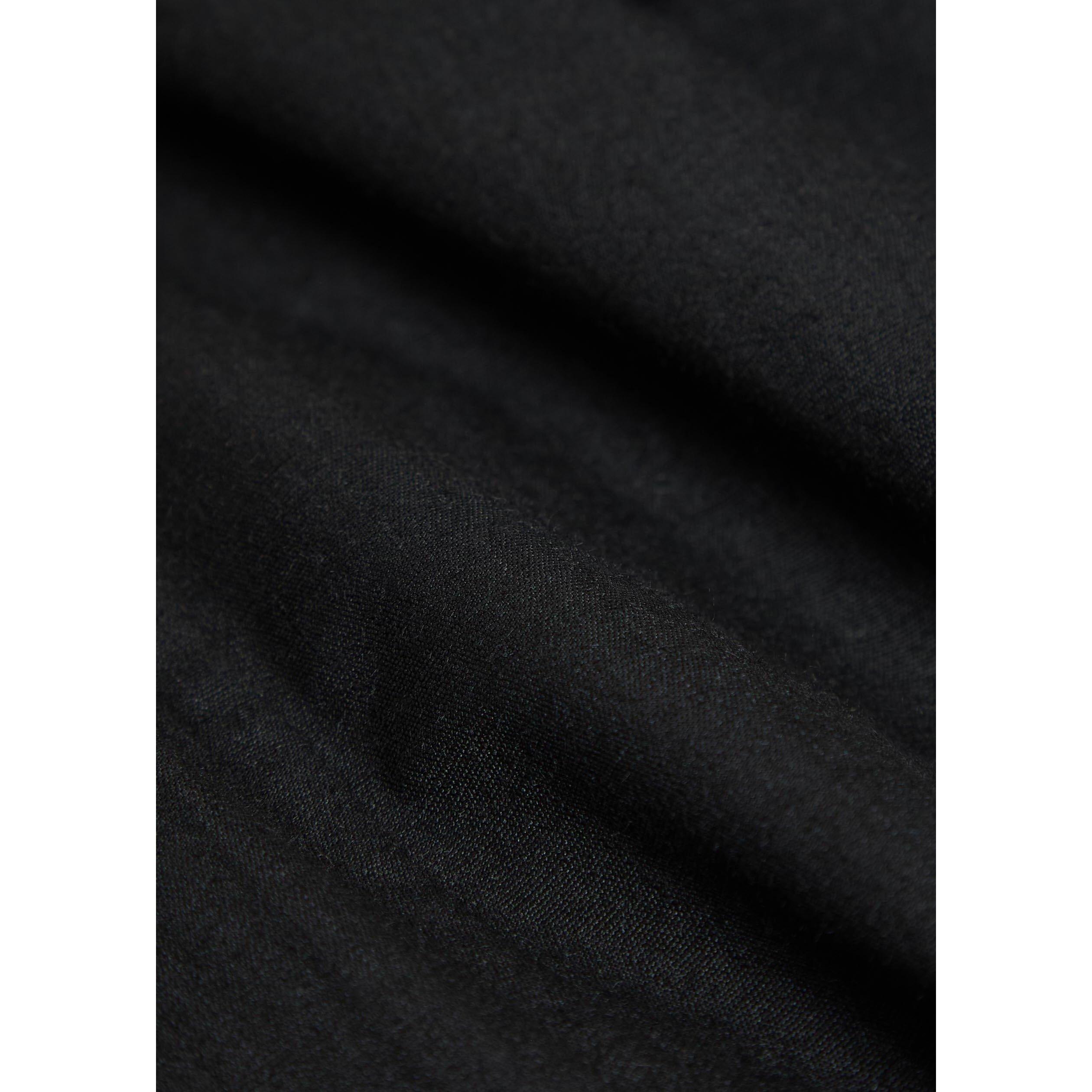BLACK - Cole Buxton - Men's Cotton Hooded Oversized-Fit Windbreaker - 4