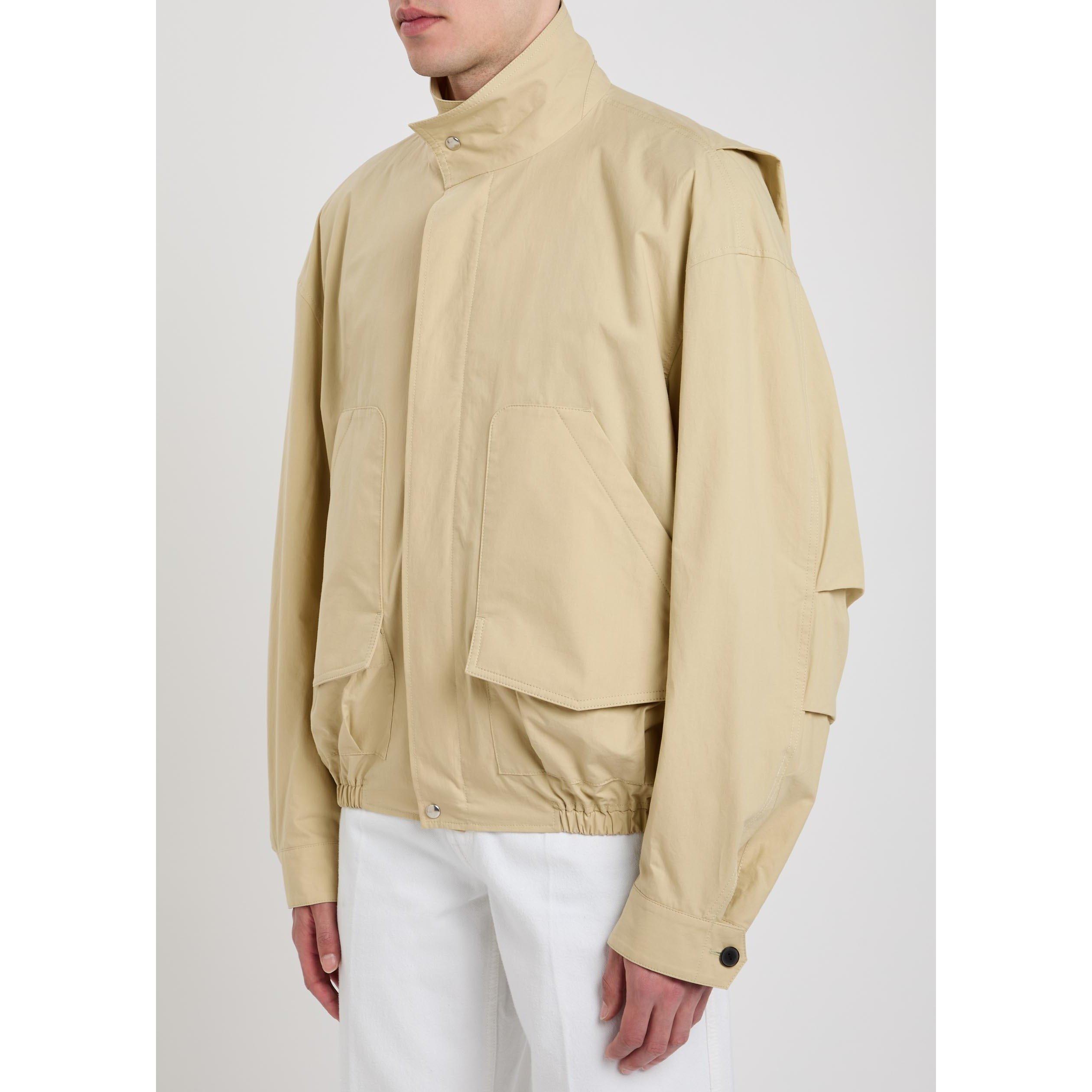 OFF WHITE - Calvin Klein - Men's Donald Cotton Bomber Jacket - 2