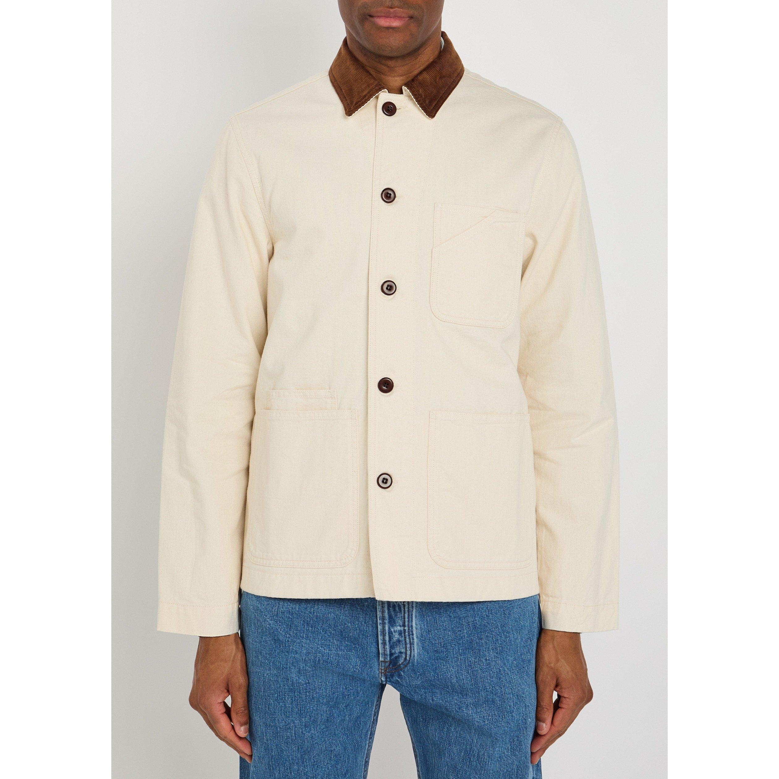 ECRU - Drakes - Men's Cotton Overshirt - 2