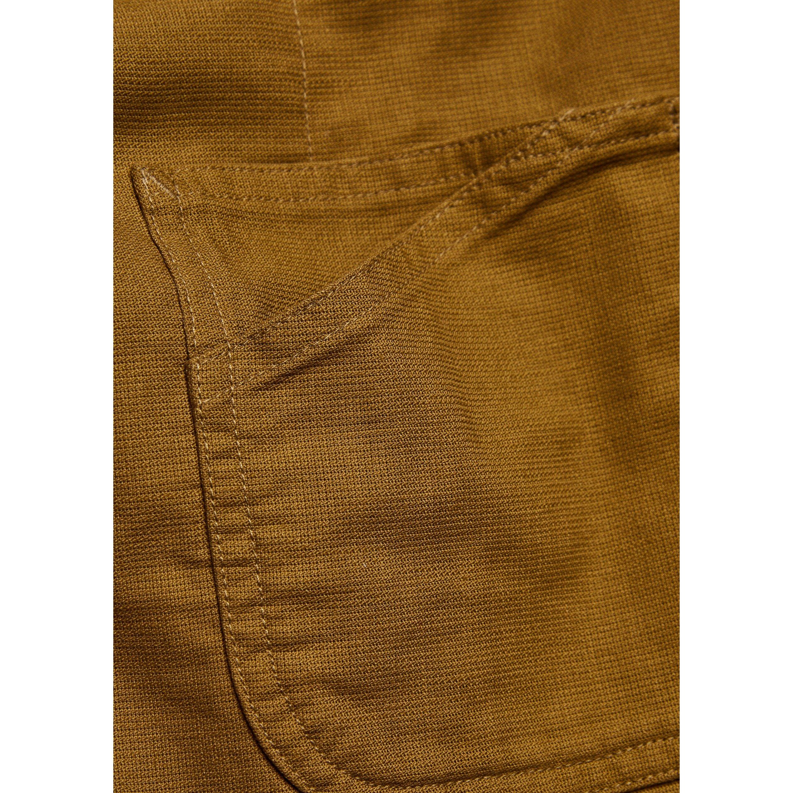 BROWN AND OTHER - Drakes - Men's Cotton Relaxed-Fit Blazer - 4