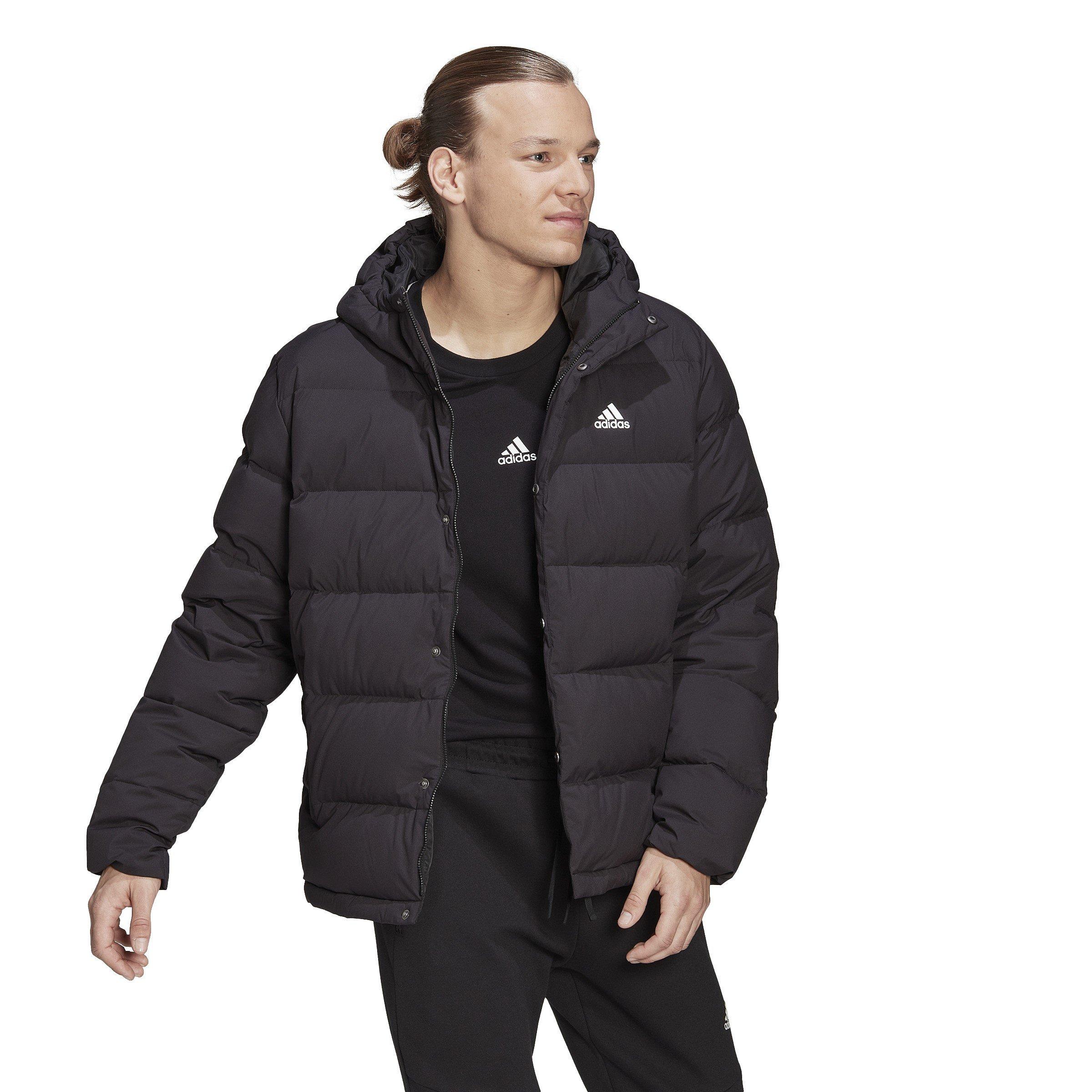 Sort - adidas - Helionic Water Resistant Duck Down Hooded Down Jacket - 5