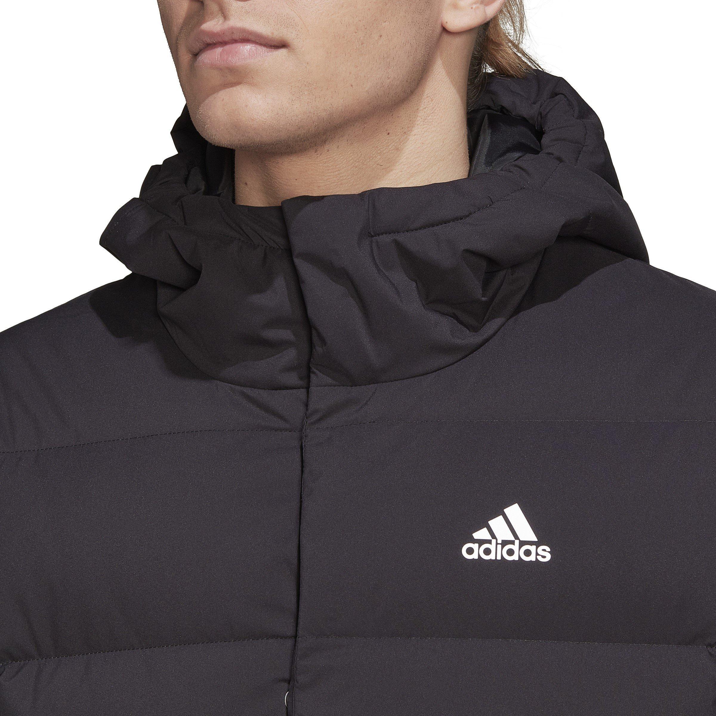 adidas Helionic Hooded Down Jacket Down Jackets Sports Direct