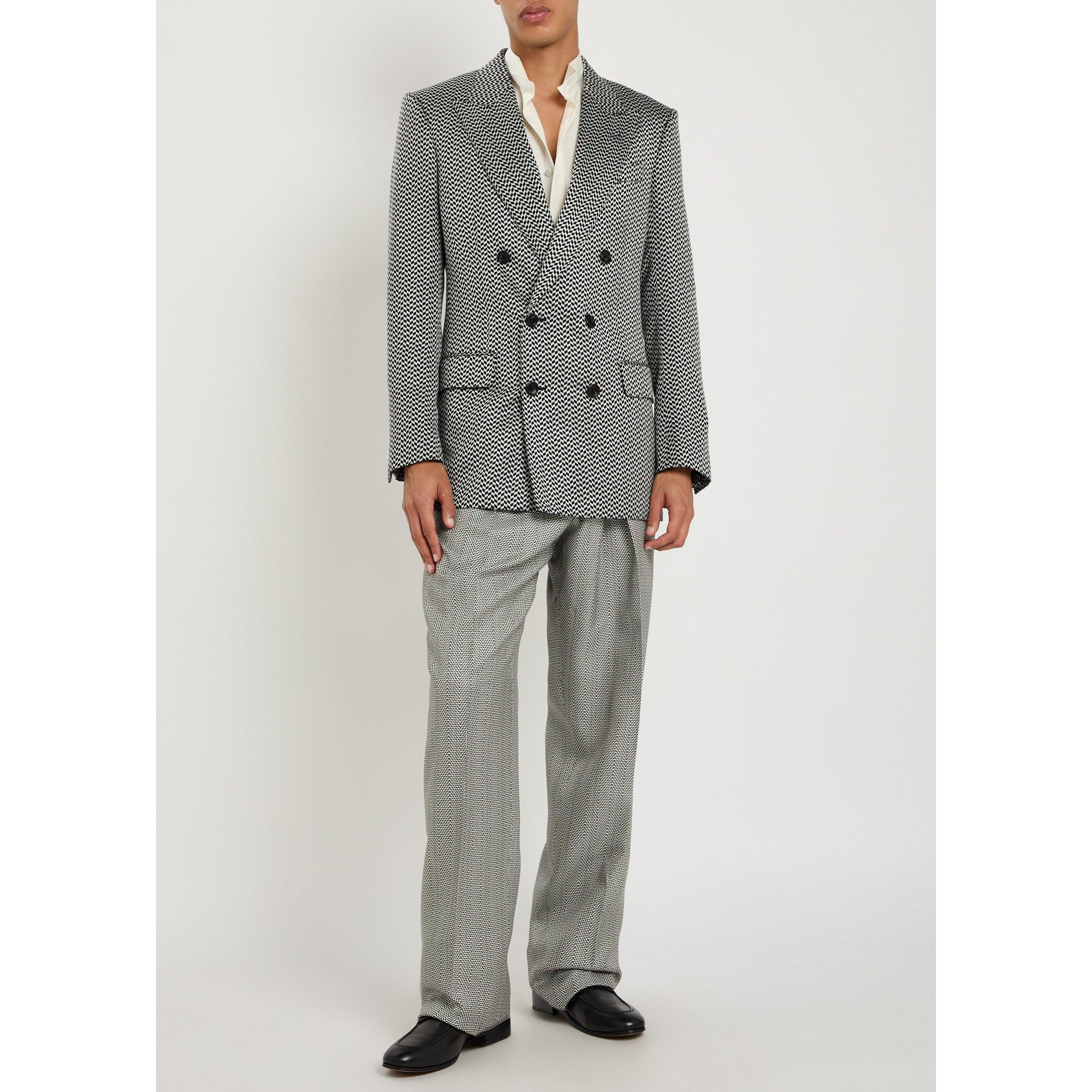 BLACK AND WHITE - Tom Ford - TOM FORD JACQUARD GEOMETRIC DE - 5
