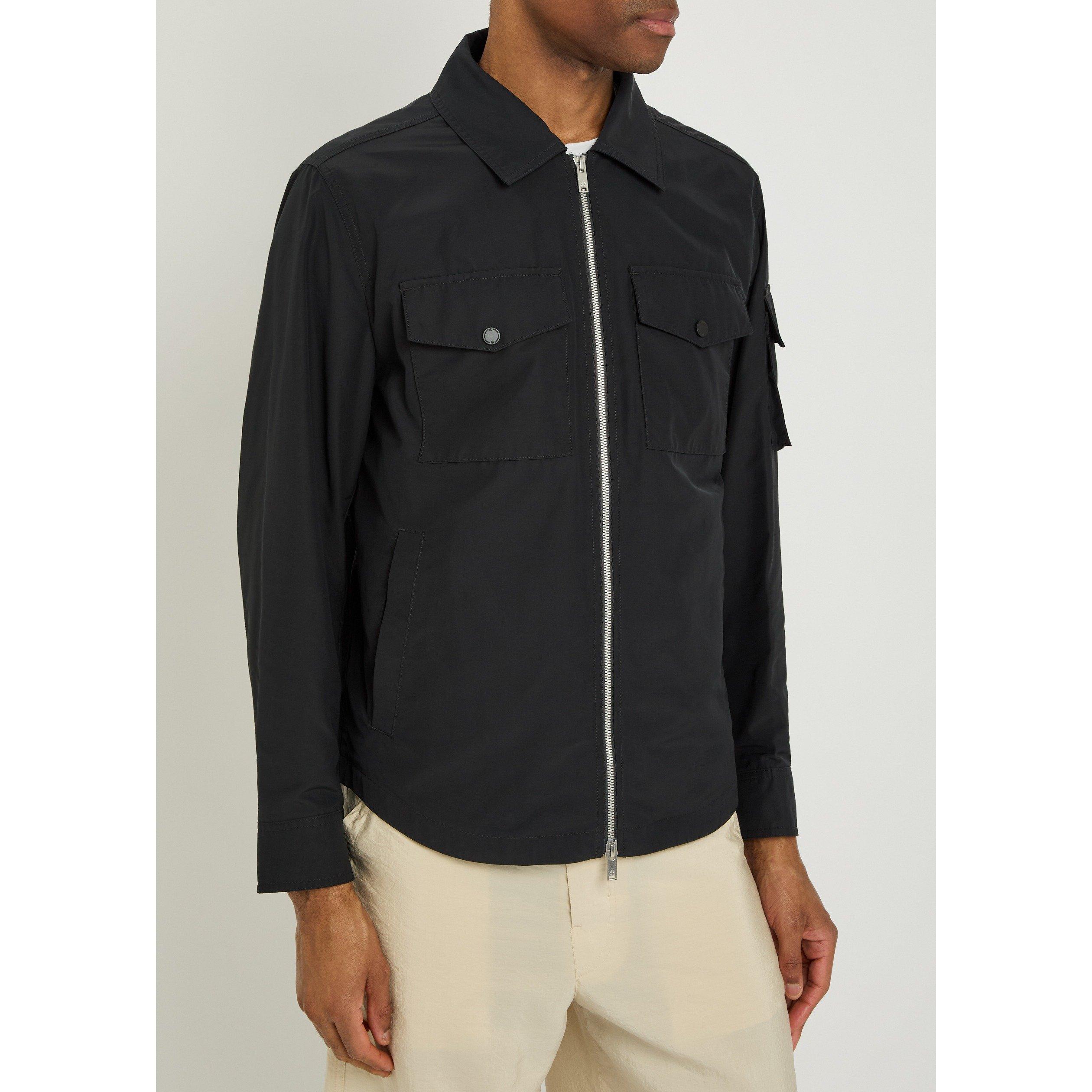 BLACK - Moose Knuckles - Men's Charlesbourg Water-Resistant Overshirt - 2