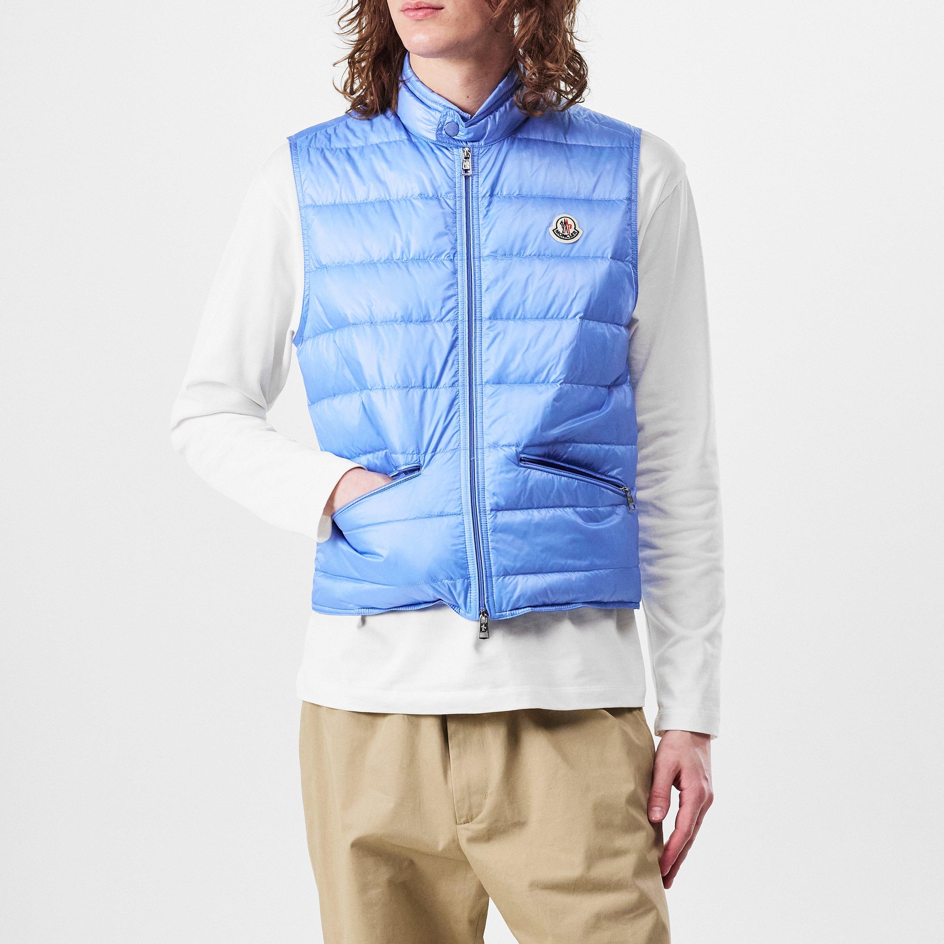 Sky 702 - Moncler - Men's Gui Down Water Resistant Goose Down Gilet - 3